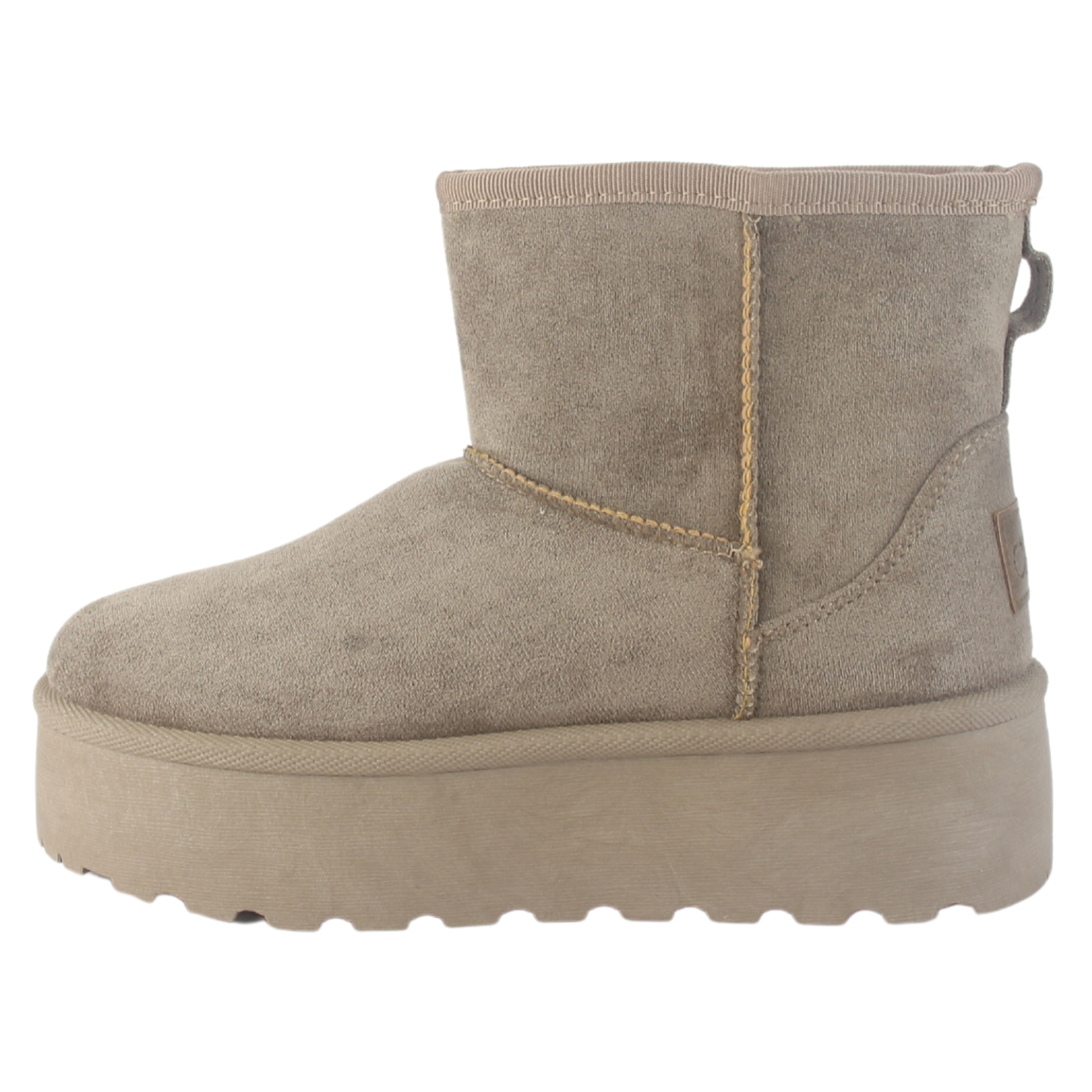 BOTIN MUJER COMFORT PINGUIH-2 COLOR TAUPE - 2