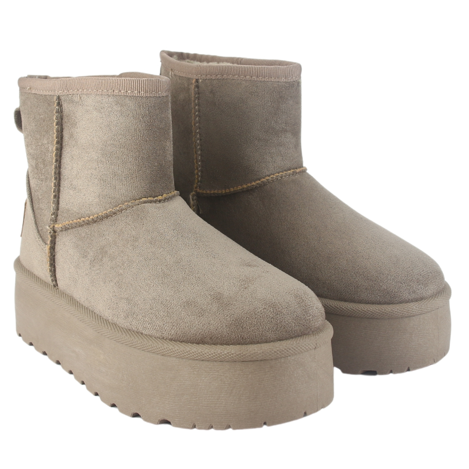 BOTIN MUJER COMFORT PINGUIH-2 COLOR TAUPE - 5