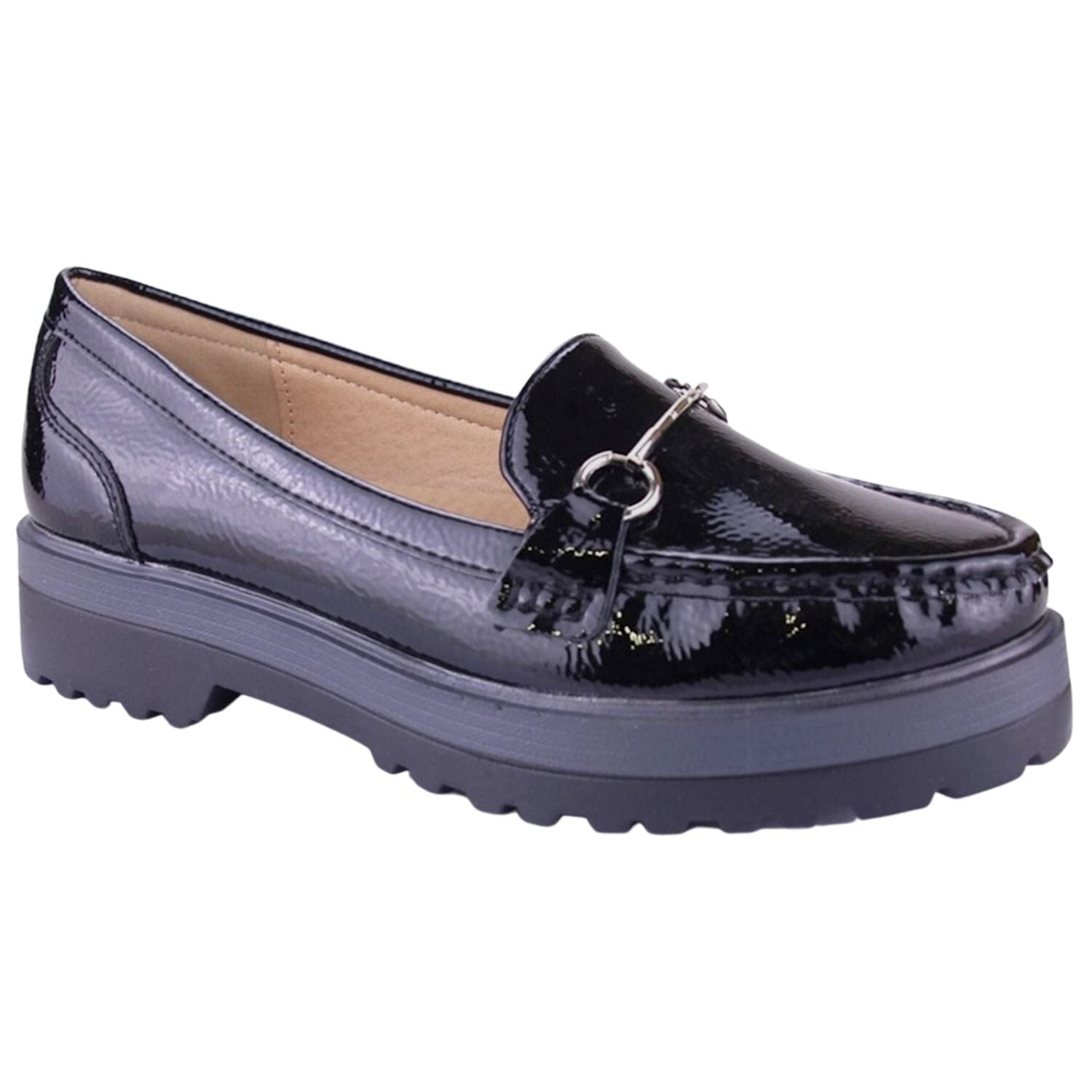 ZAPATO CHALADA MUJER GRAND-1 NEGRO PLATAFORMA - 1