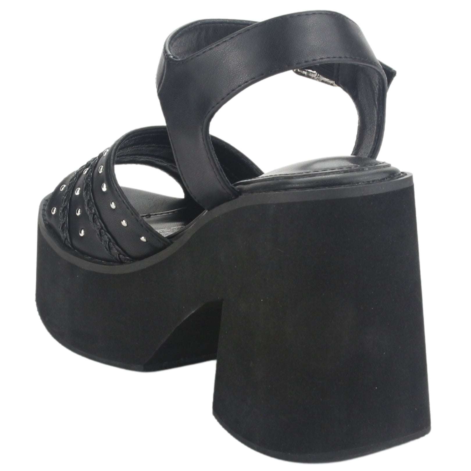 SANDALIAS CHALADA MUJER 45-WAKE-1 NEGRO - 4