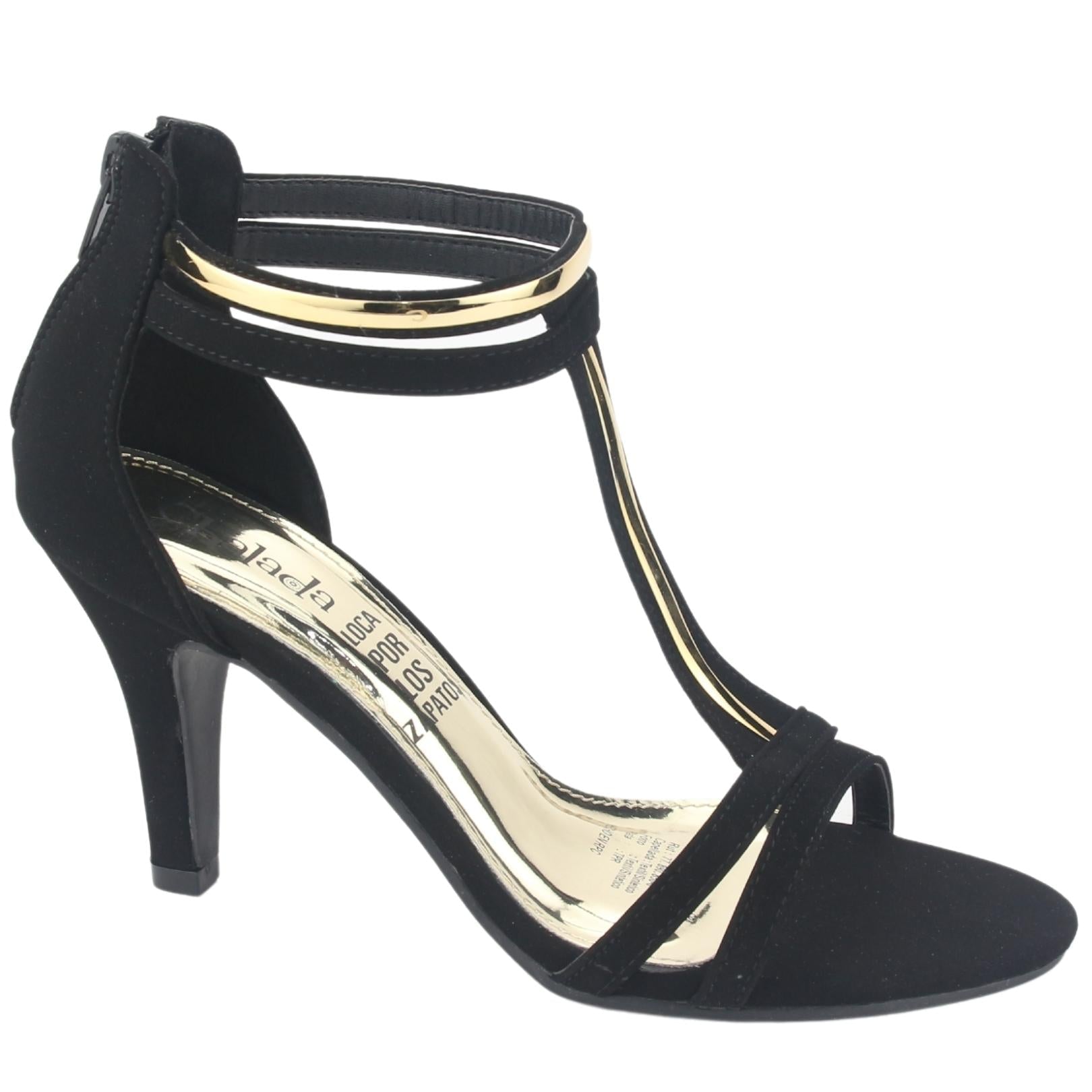 SANDALIAS CHALADA MUJER MYRNA-3 NEGRO - 1