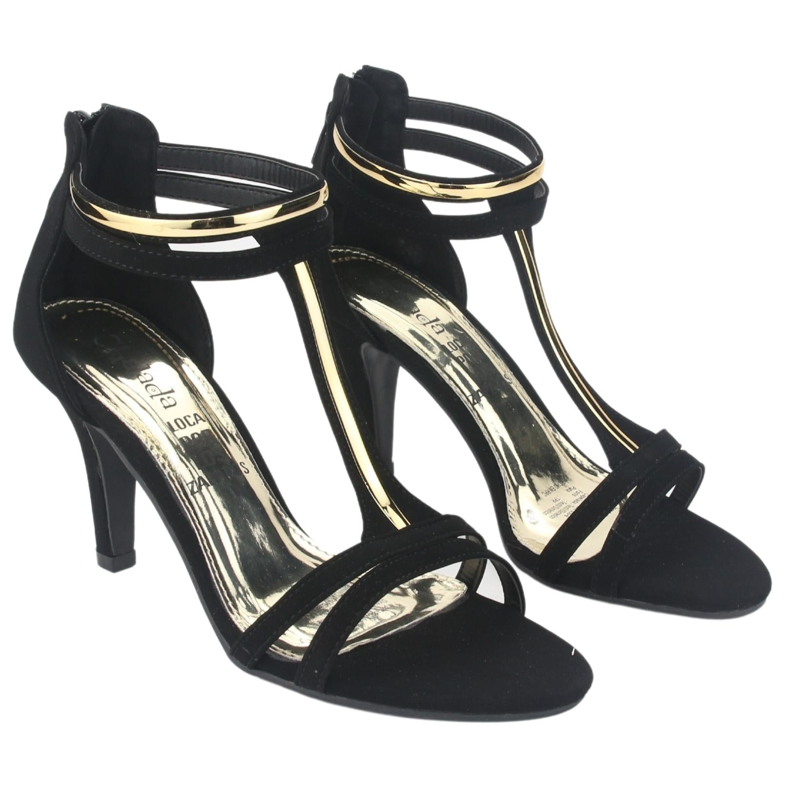 SANDALIAS CHALADA MUJER MYRNA-3 NEGRO - 3
