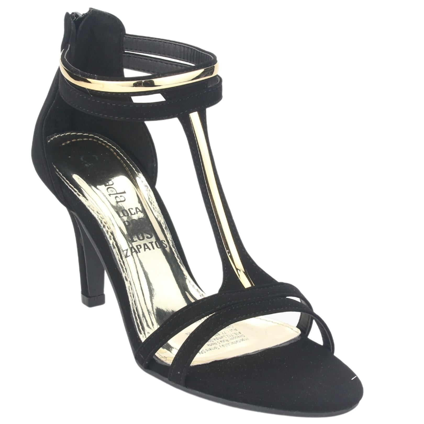 SANDALIAS CHALADA MUJER MYRNA-3 NEGRO - 4