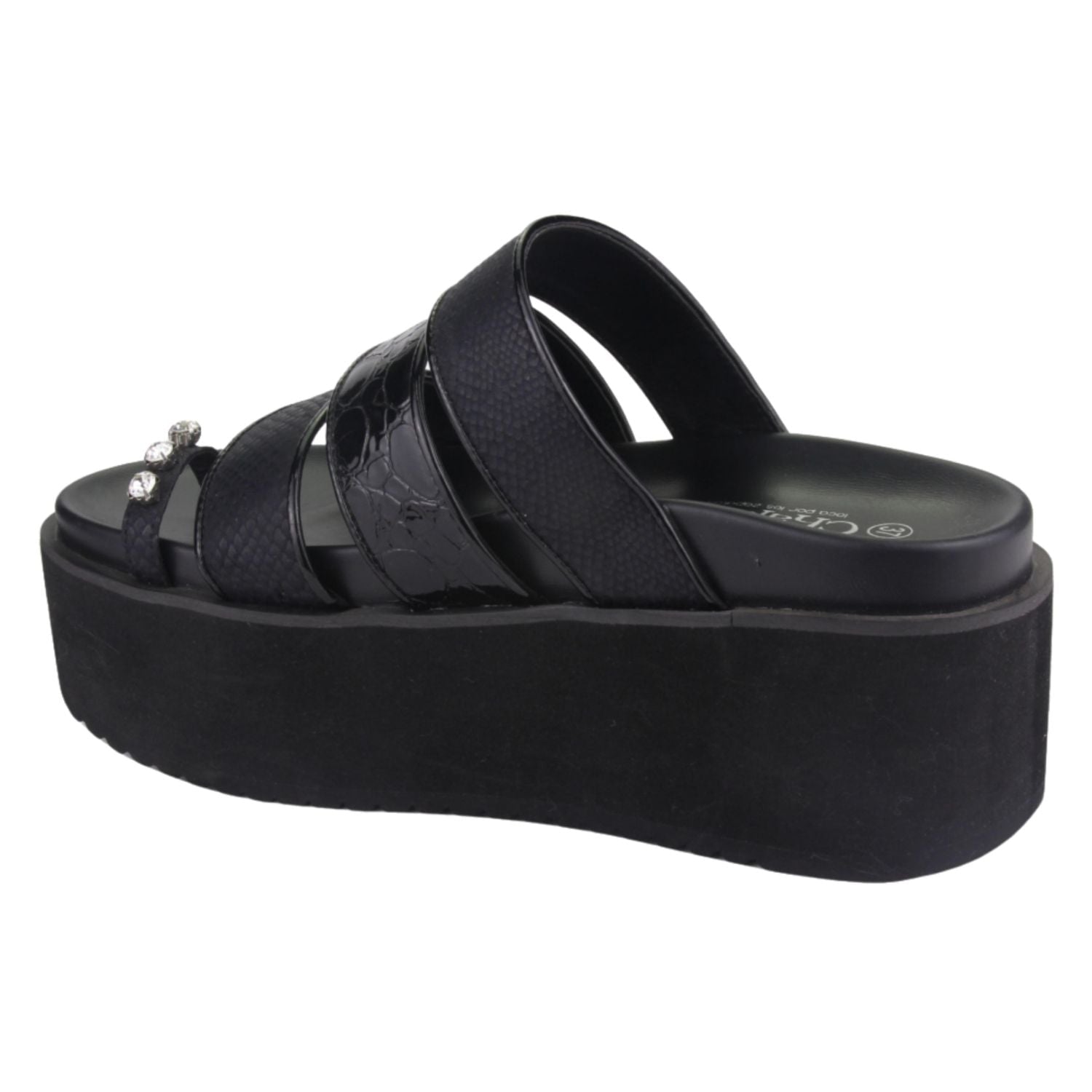 SANDALIAS CHALADA MUJER VIRU-21 NEGRO - 1