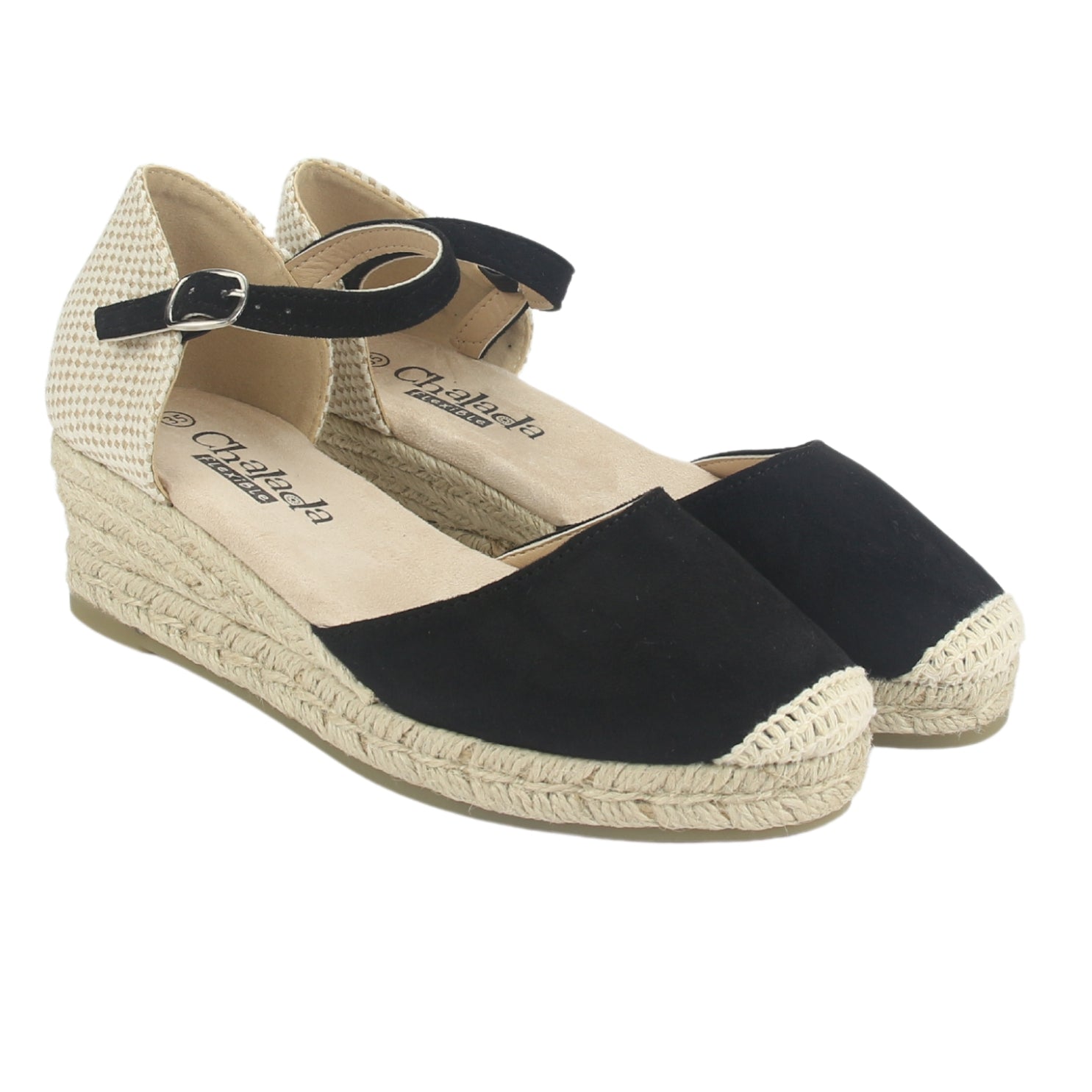 ALPARGATAS CHALADA MUJER PARATI-10 NEGRO CASUAL - 3