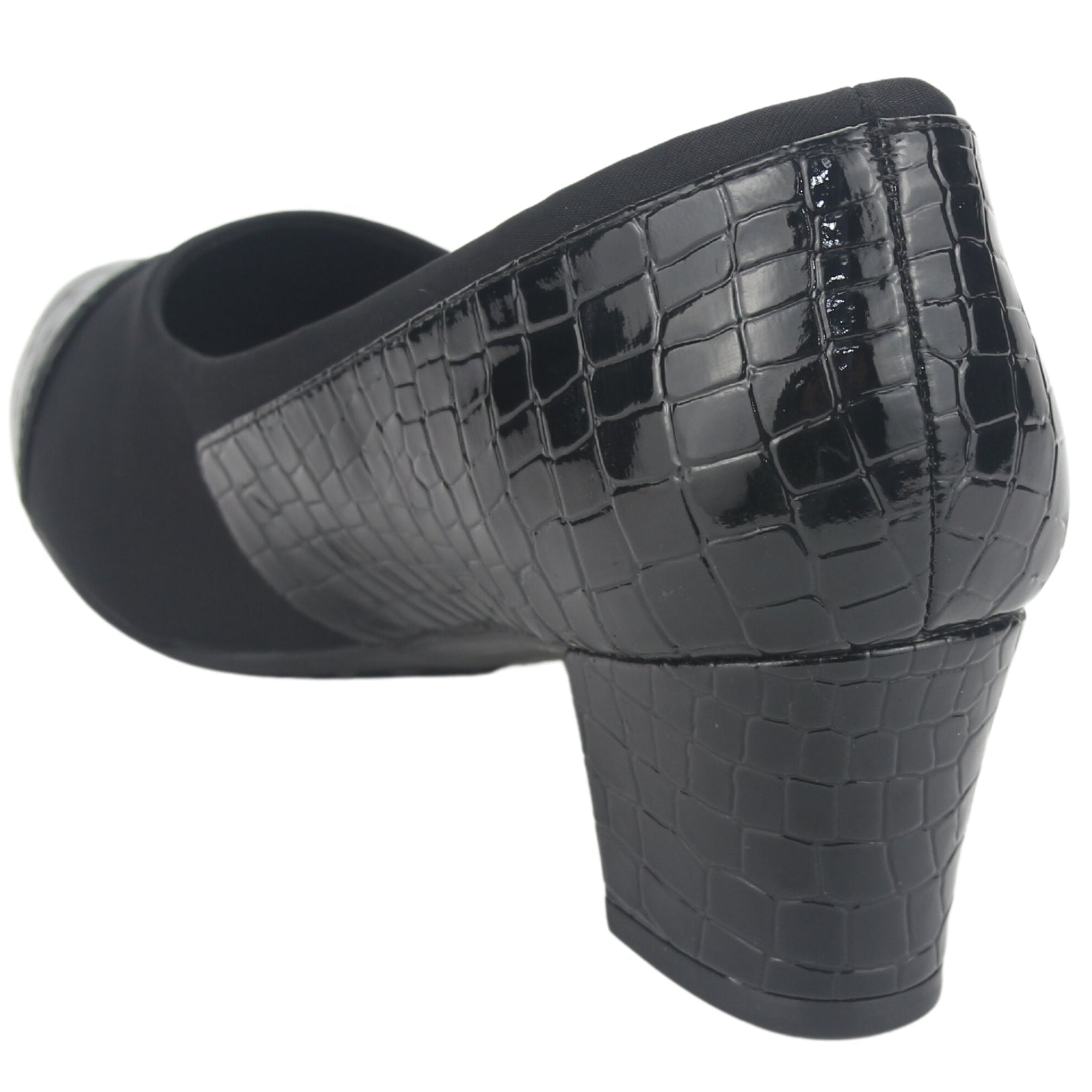 ZAPATO CHALADA MUJER FLEXI-15 NEGRO CASUAL - 4