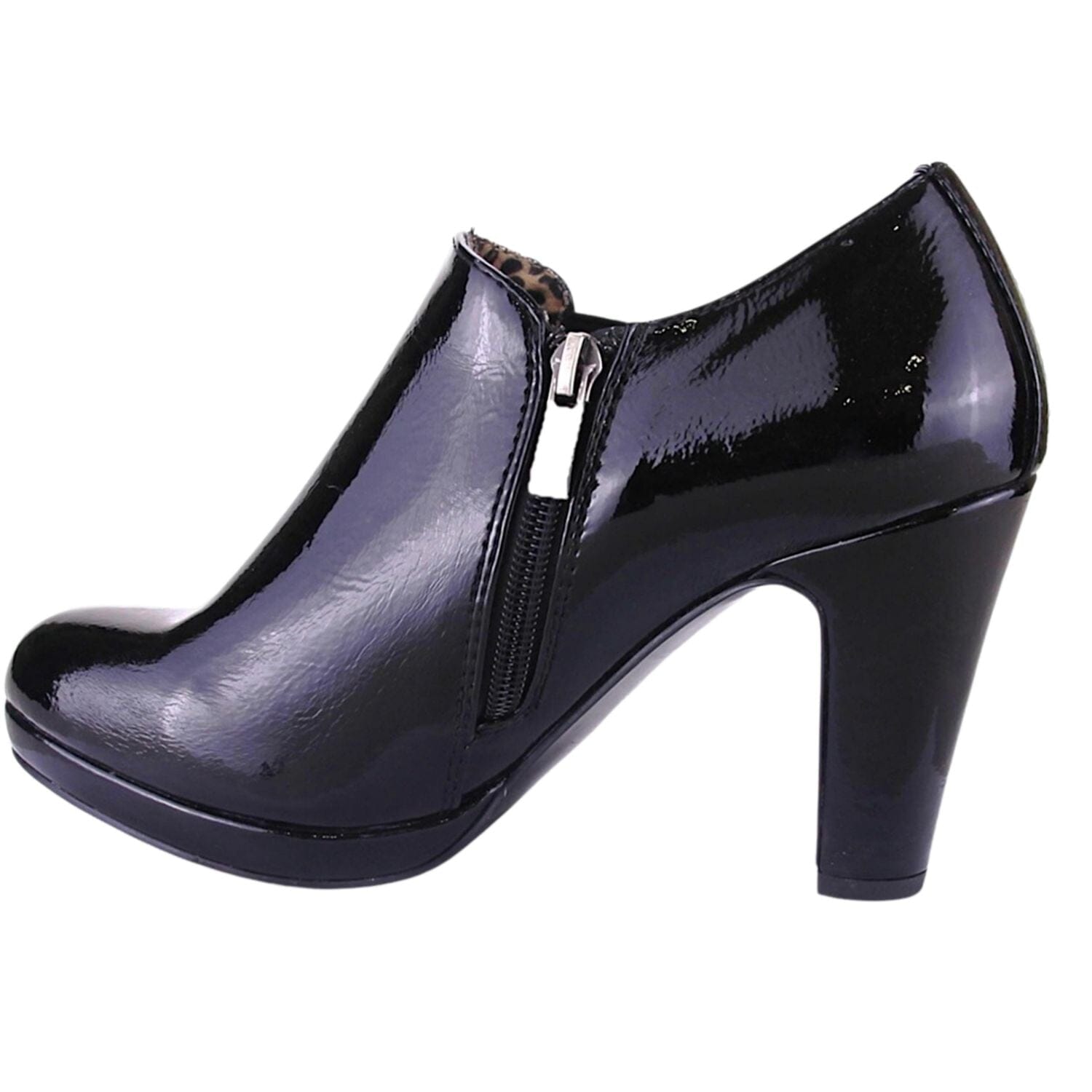 BOTIN CHALADA MUJER PLATAFORM12 NEGRO MODA - 2