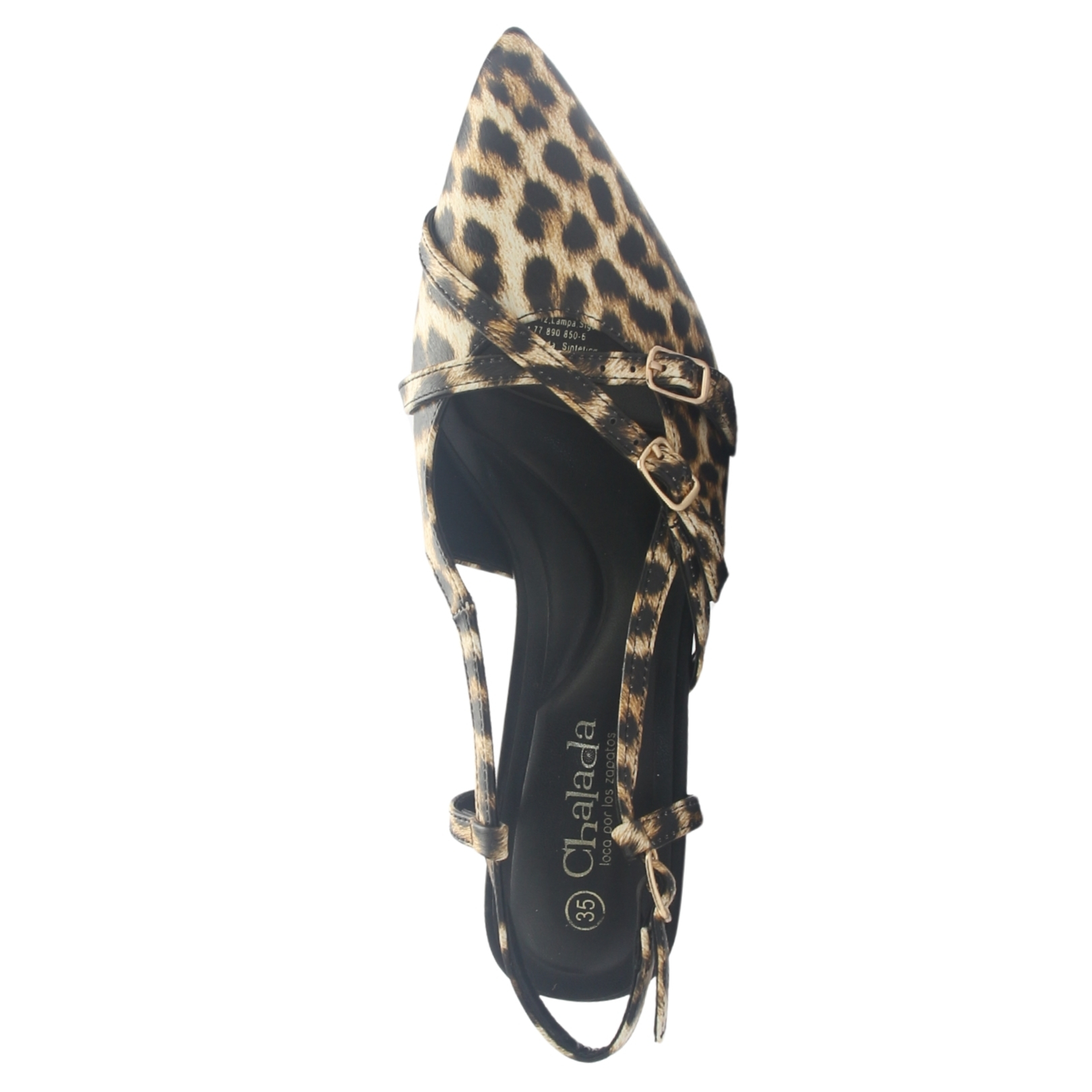ZAPATO MUJER CHALADA REGGIA-12 NEGRO CASUAL - 3