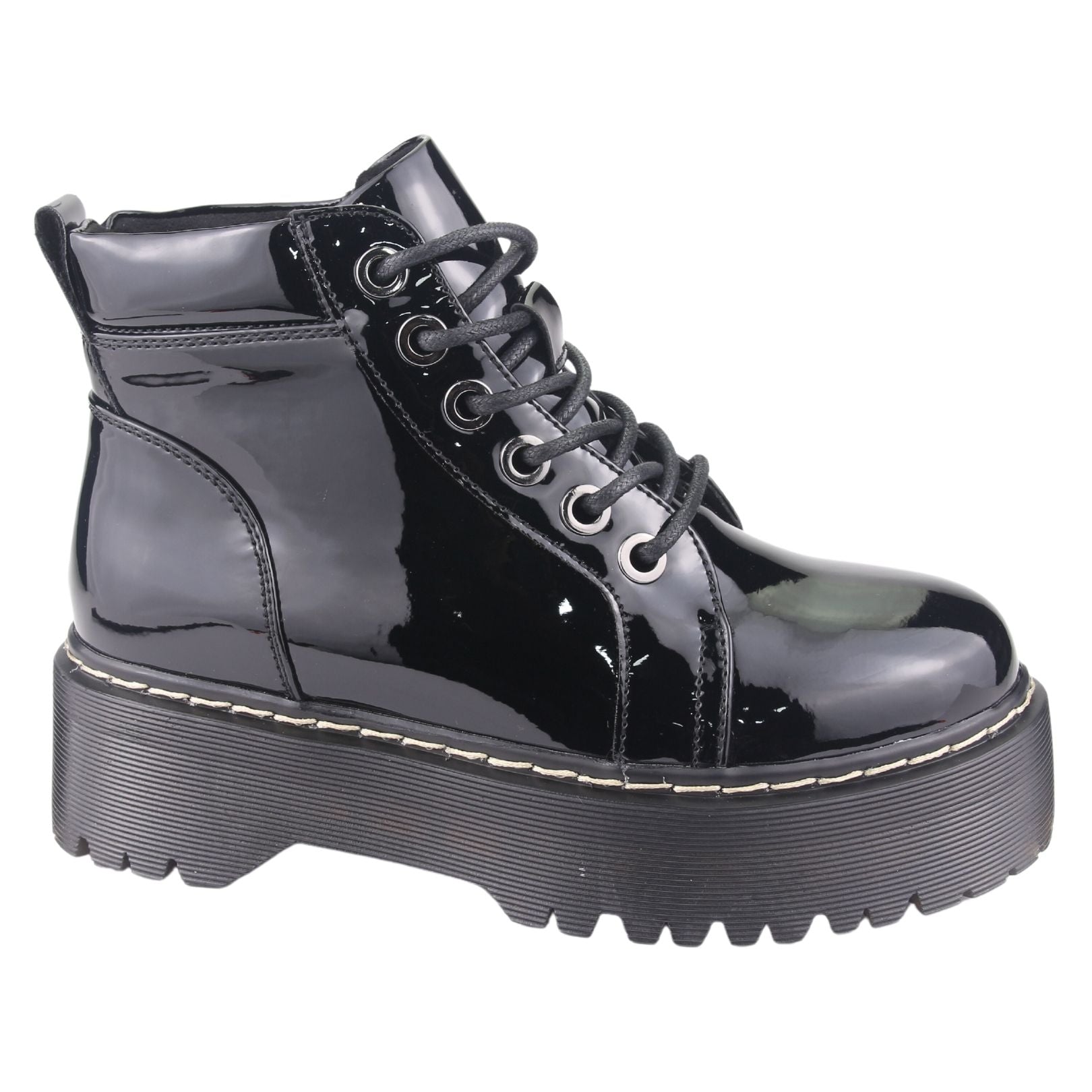 BOTIN CHALADA MUJER POOL-24 V NEGRO MODA - 1