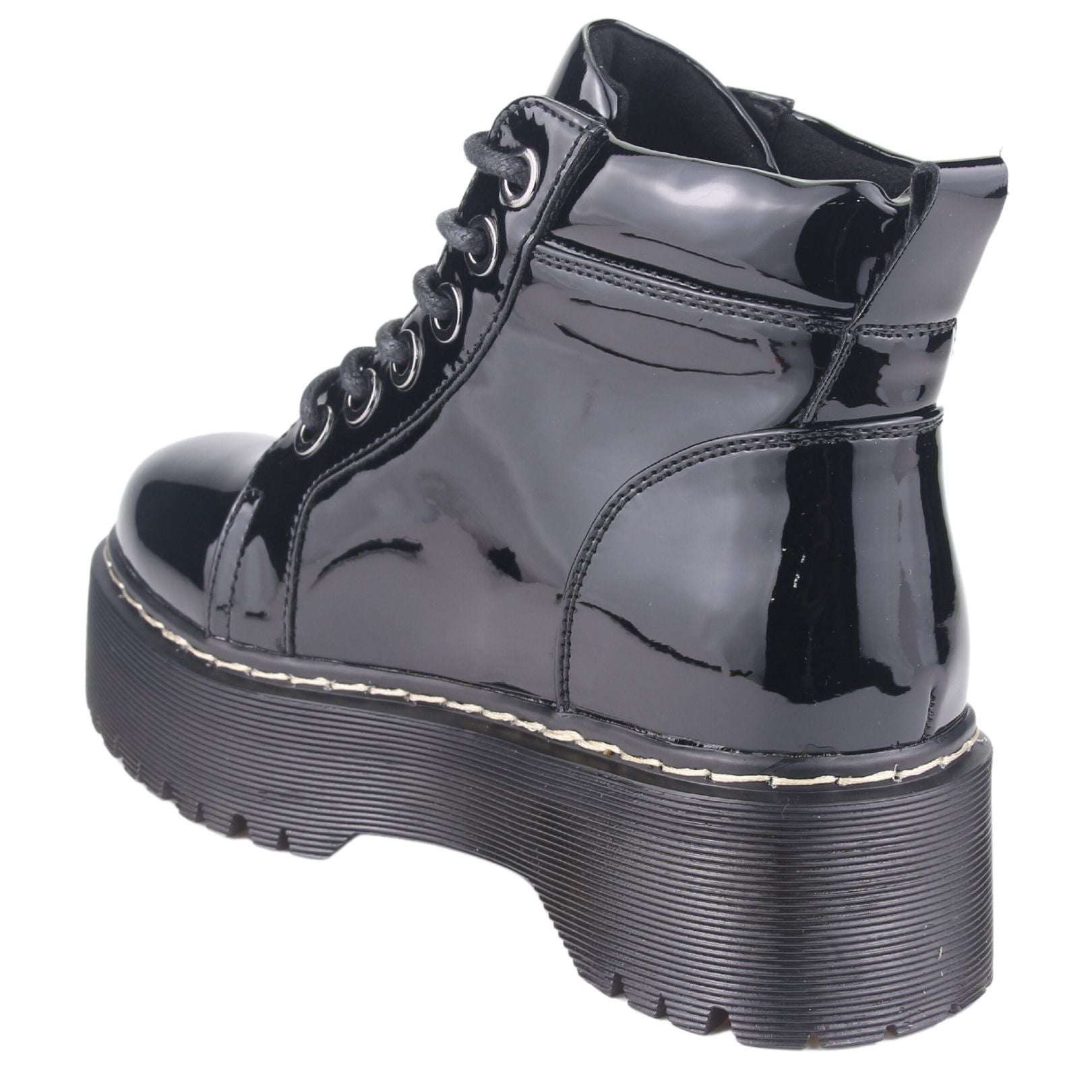 BOTIN CHALADA MUJER POOL-24 V NEGRO MODA - 4