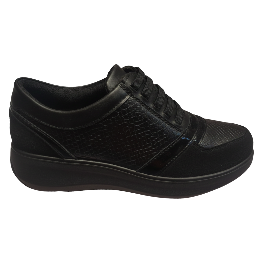 ZAPATILLA CHALADA MUJER MATTER-10 NEGRO URBANO - 1