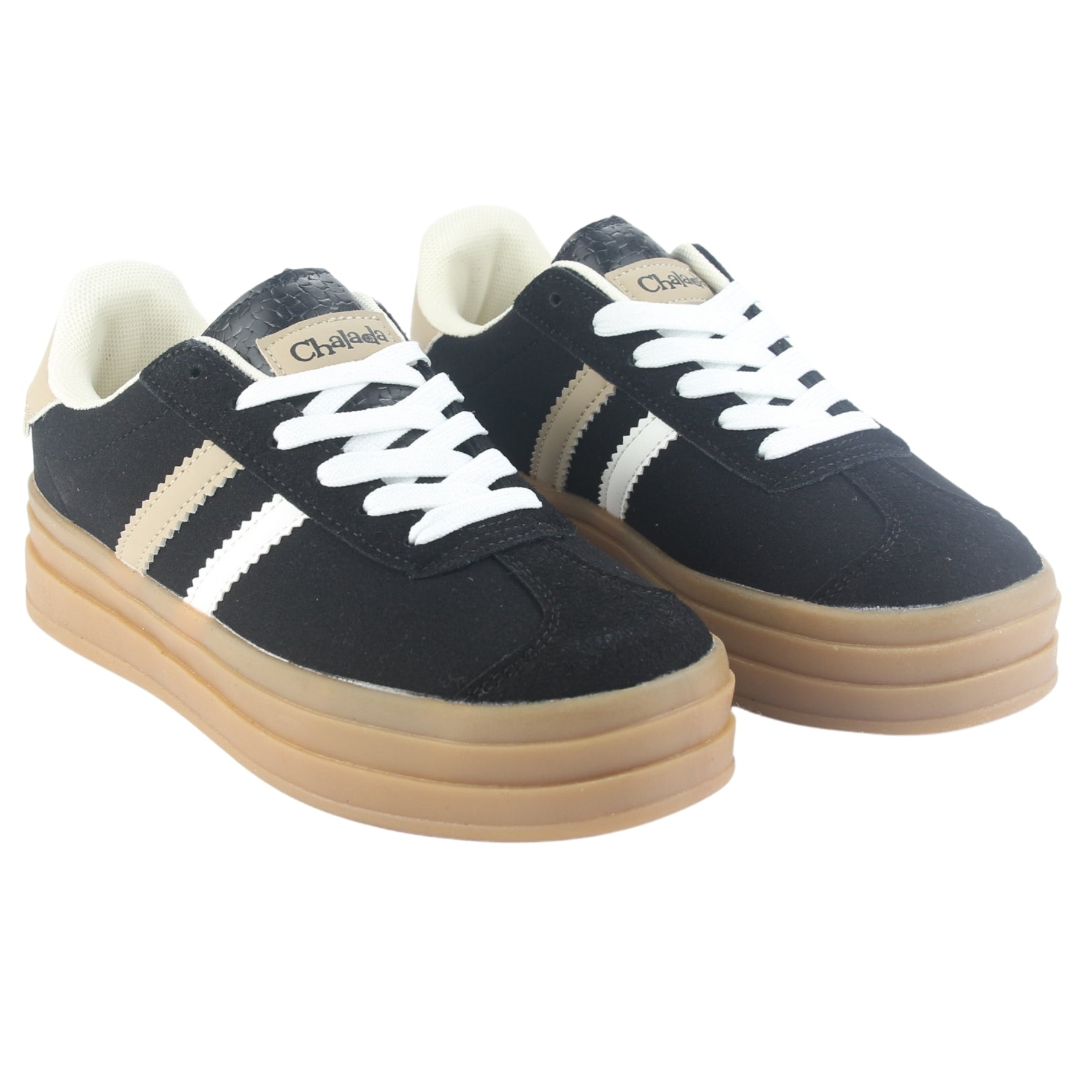 ZAPATILLA CHALADA MUJER ANDY-12 NEGRO URBANO - 3