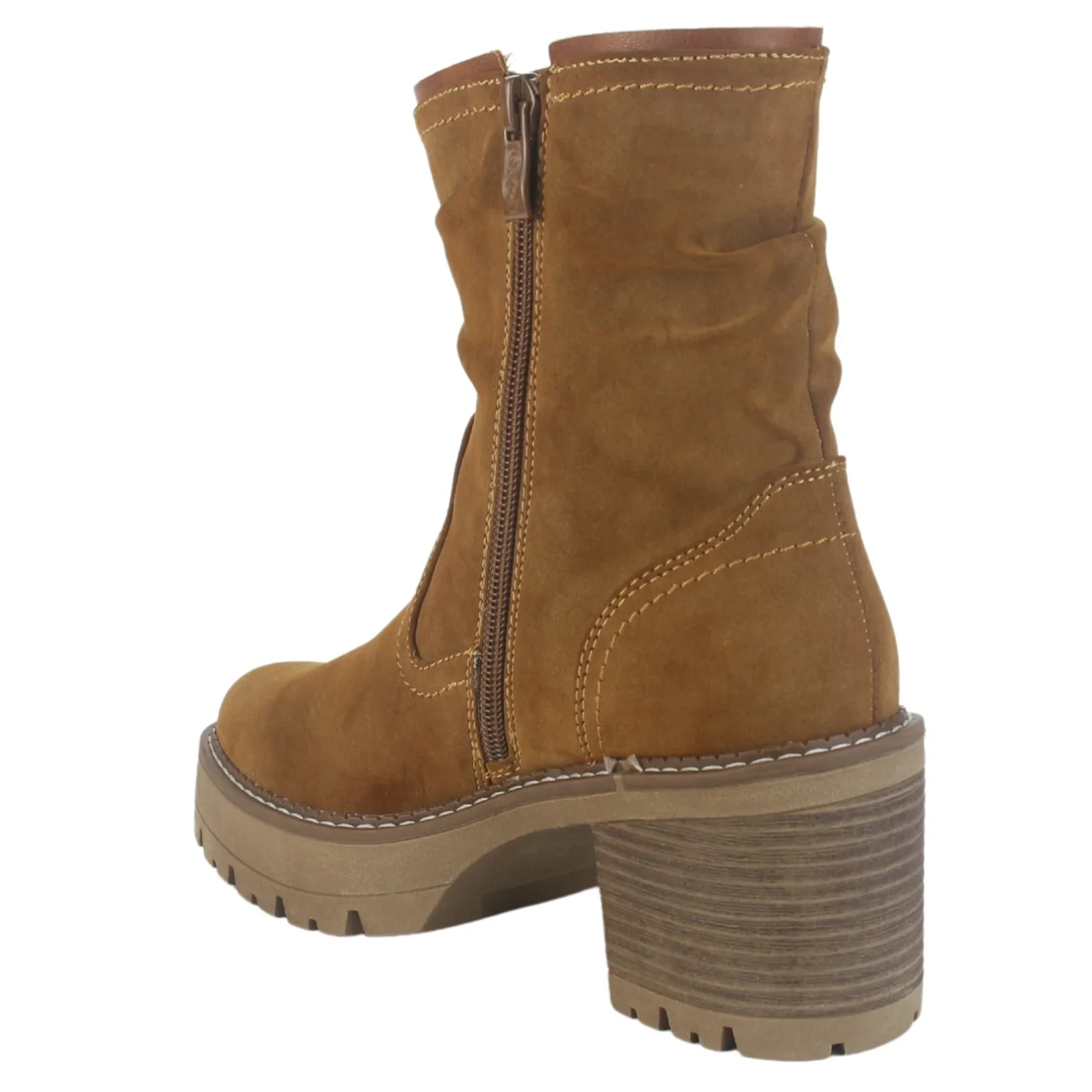 BOTIN CHALADA MUJER TRINI-20 TOSTADO CASUAL - 3