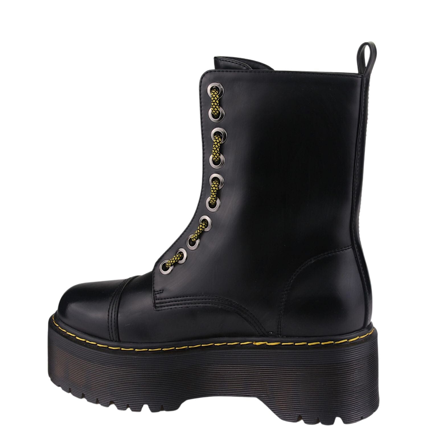 BOTIN CHALADA MUJER POOLH-15 NEGRO PLATAFORMA - 2
