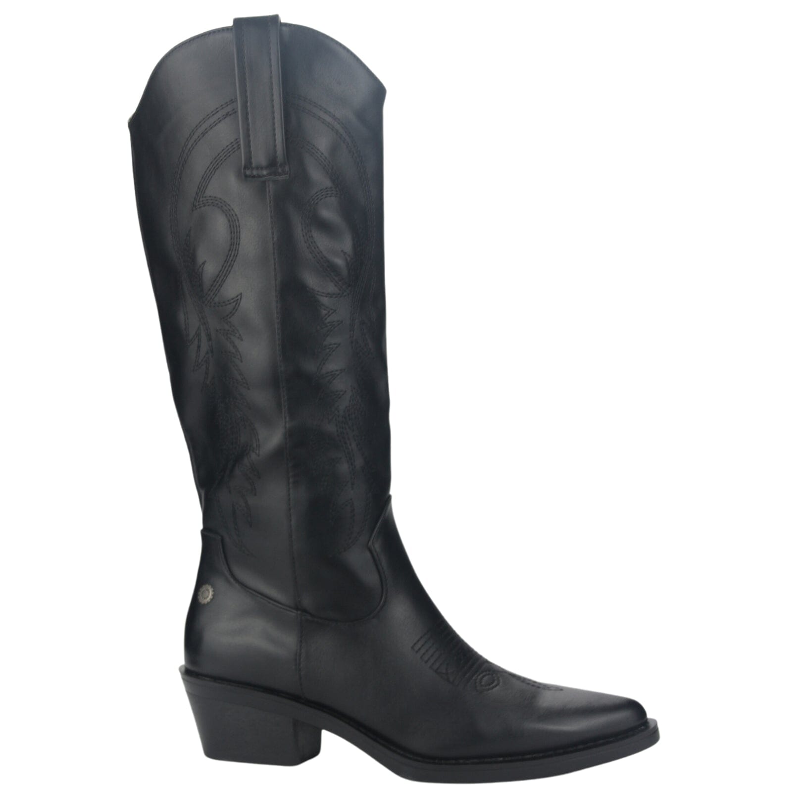 BOTA CHALADA MUJER WEST-20 NEGRO NEGRO CASUAL - 1