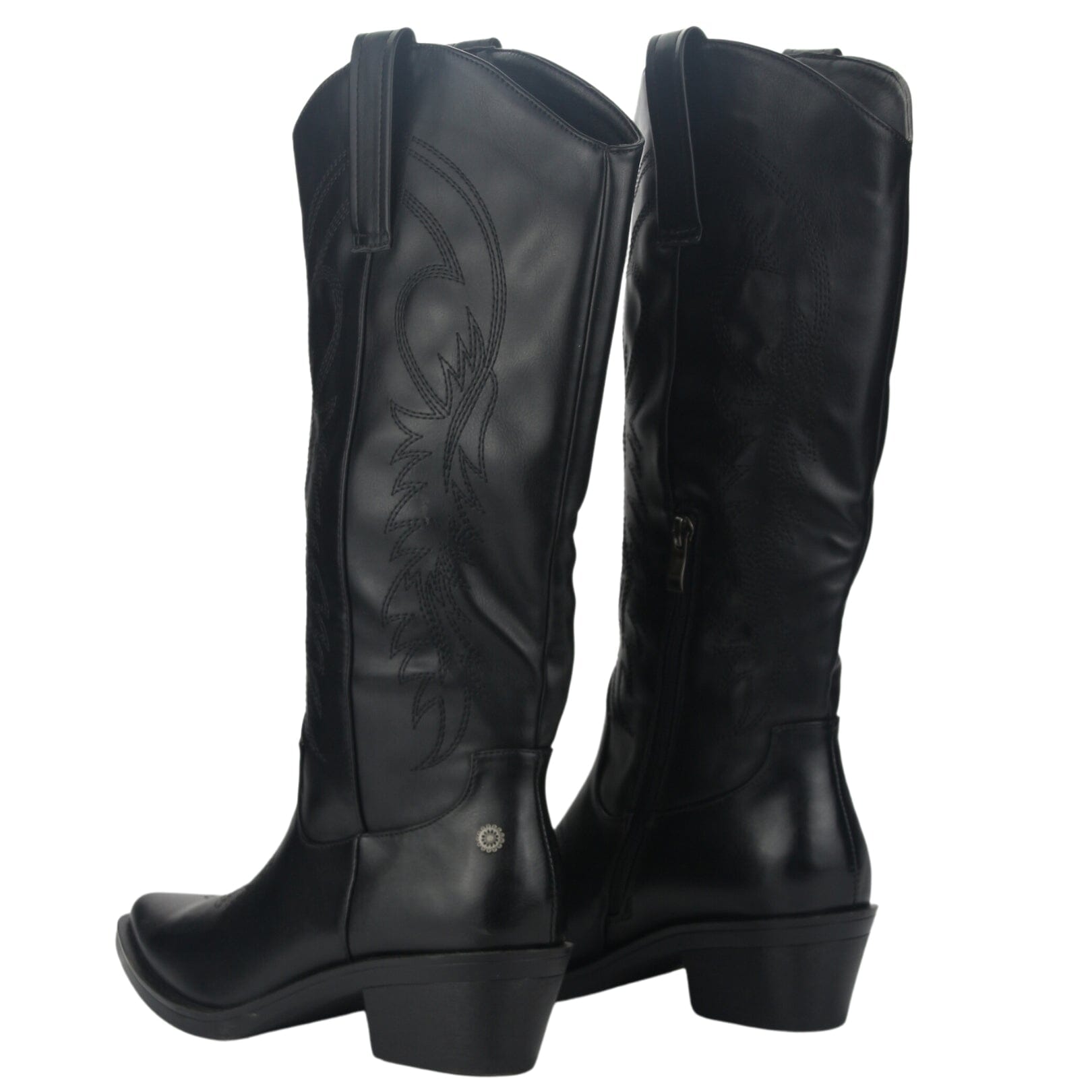 BOTA CHALADA MUJER WEST-20 NEGRO NEGRO CASUAL - 5