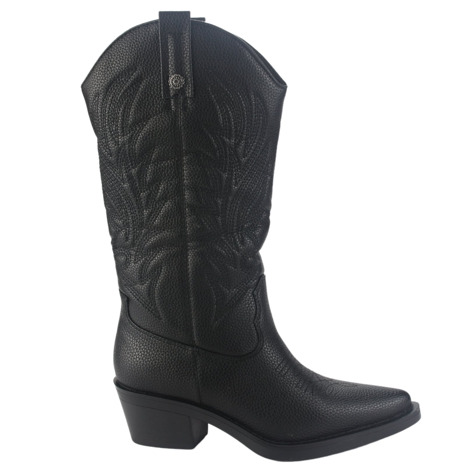 BOTA CHALADA MUJER WEST-22 NEGRO CASUAL - 1