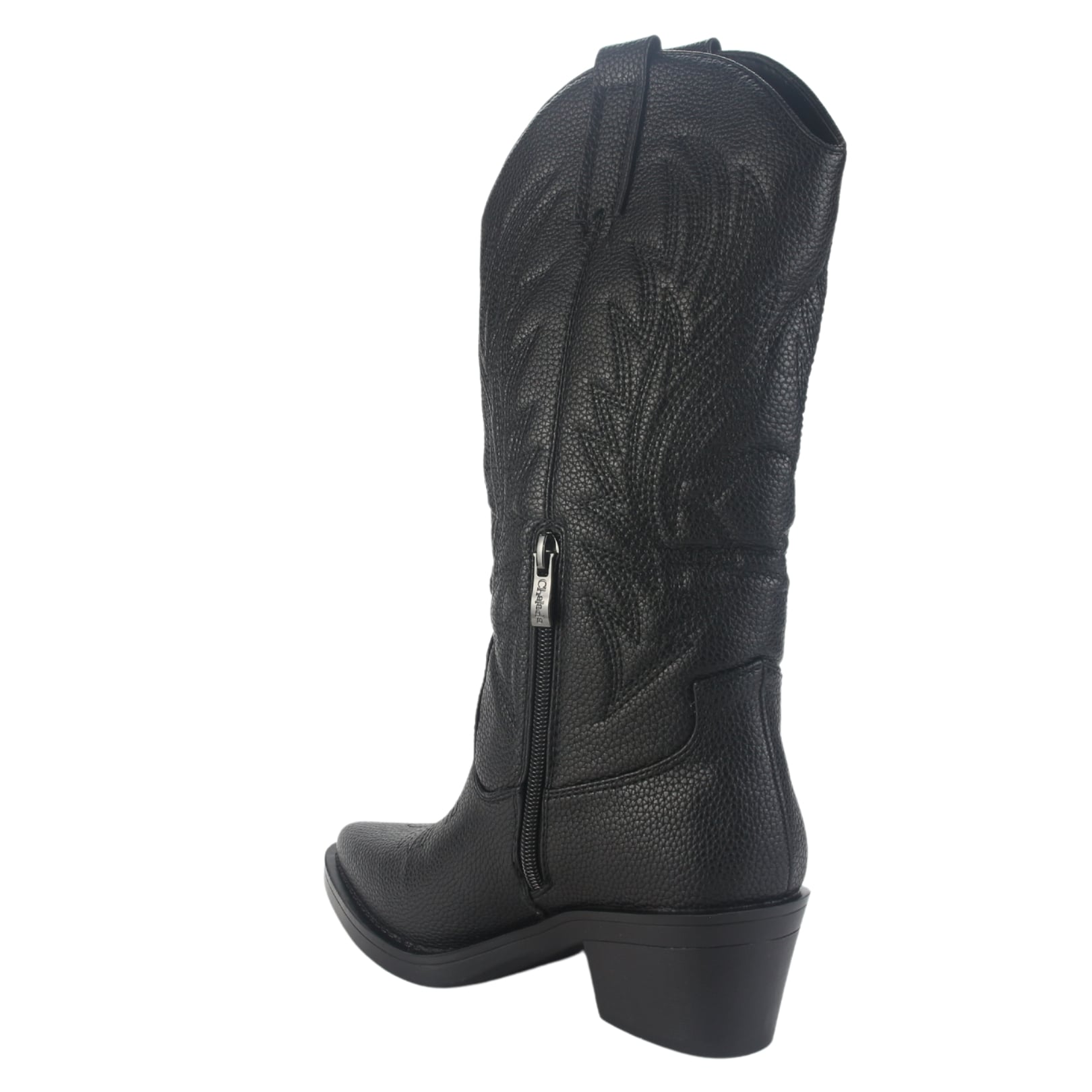BOTA CHALADA MUJER WEST-22 NEGRO CASUAL - 4