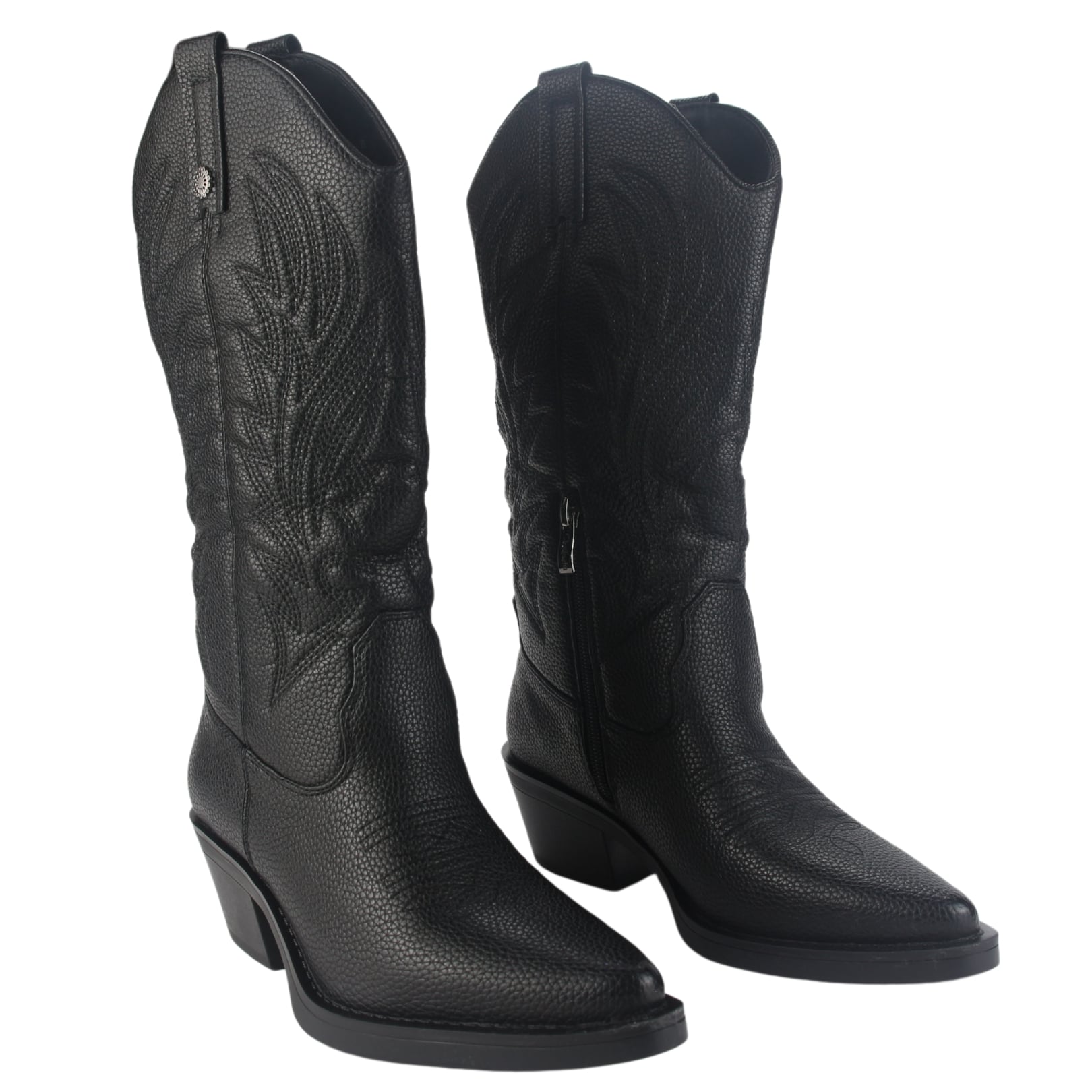 BOTA CHALADA MUJER WEST-22 NEGRO CASUAL - 5