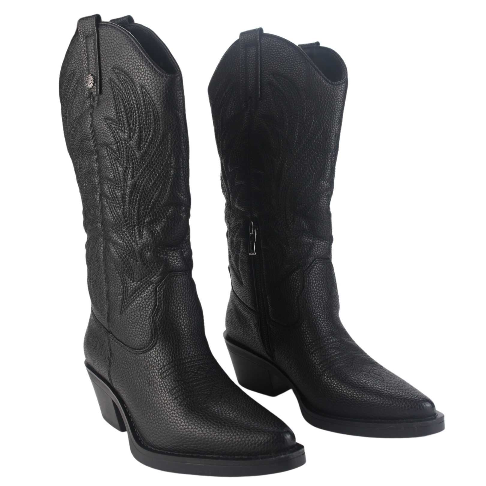 BOTA CHALADA MUJER WEST-22 NEGRO CASUAL - 5