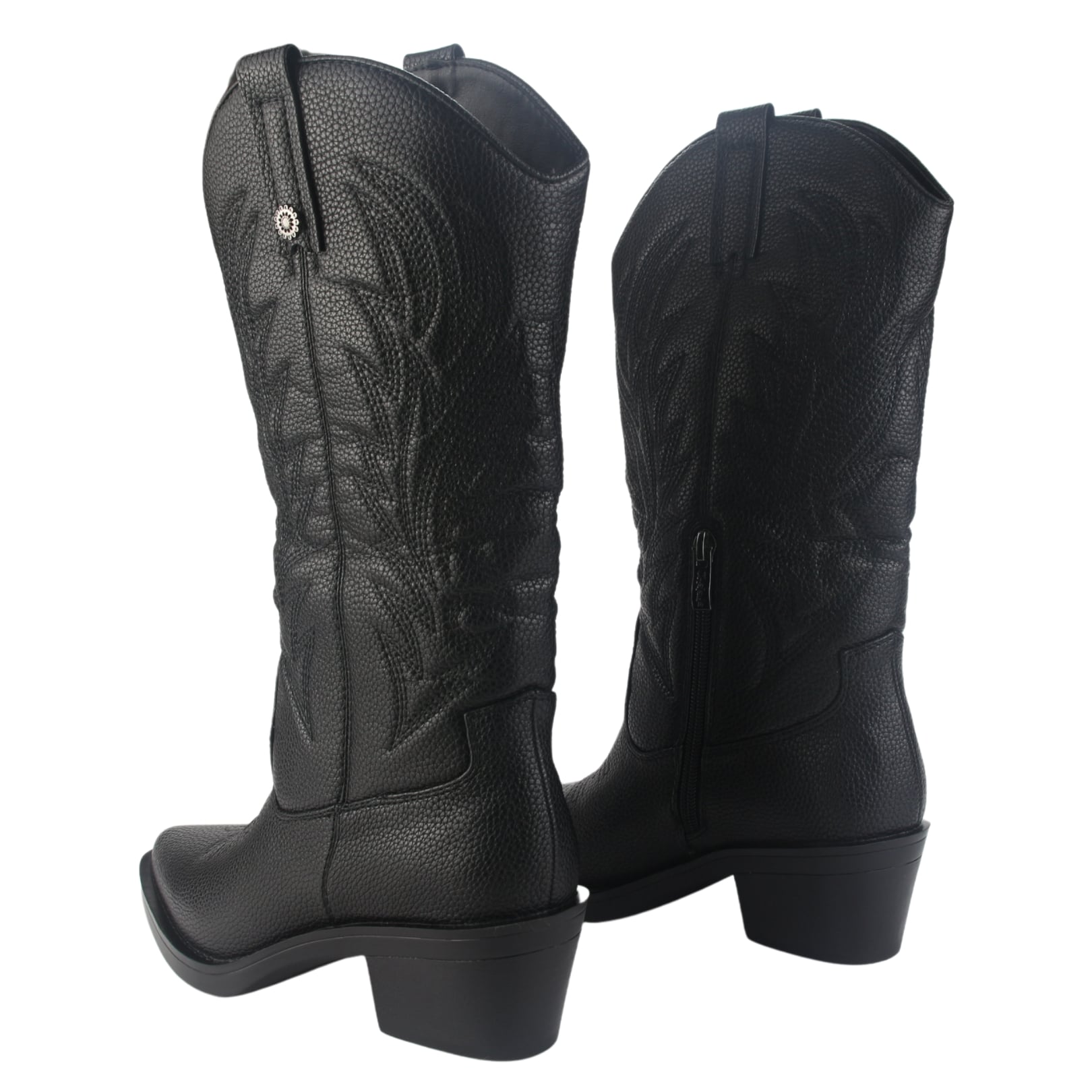 BOTA CHALADA MUJER WEST-22 NEGRO CASUAL - 6