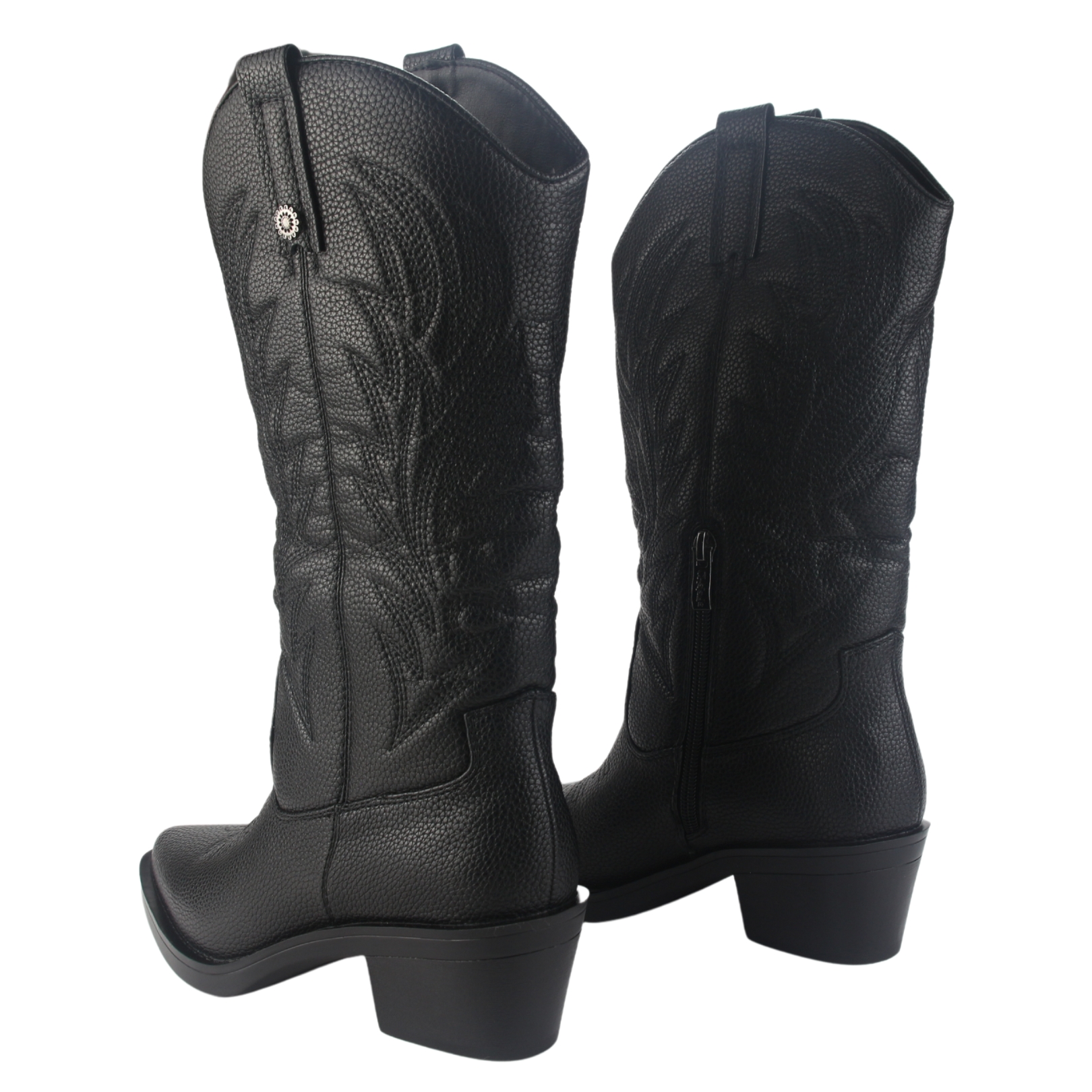 BOTA CHALADA MUJER WEST-22 NEGRO CASUAL - 6