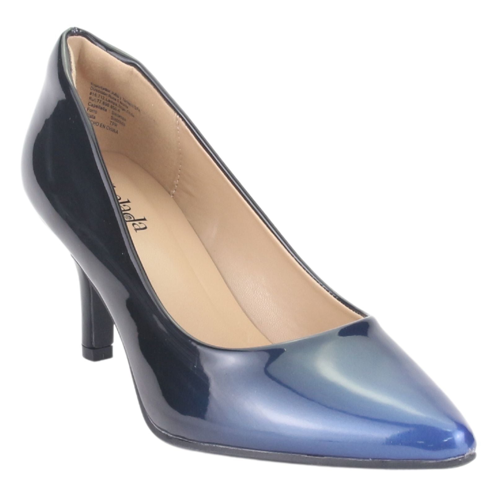 ZAPATO CHALADA MUJER REGENT-2 NEGRO FIESTA - 2