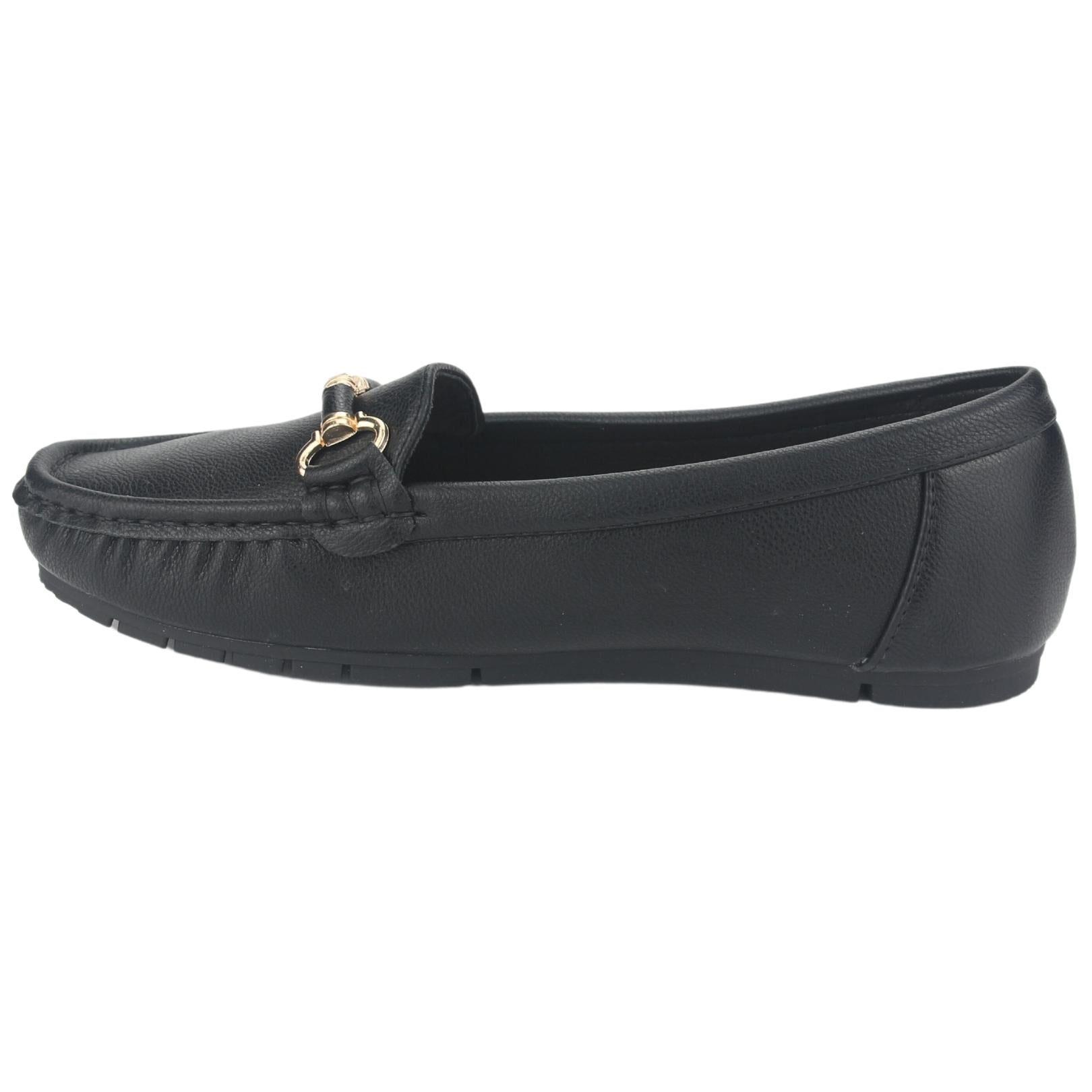MOCASIN CHALADA MUJER CUSCO-36 NEGRO CASUAL - 2