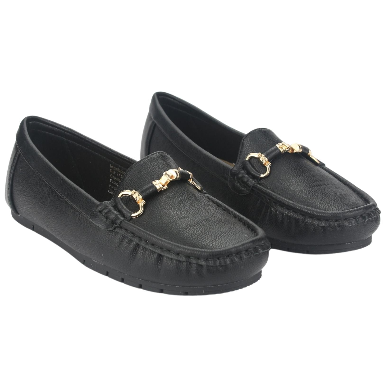 MOCASIN CHALADA MUJER CUSCO-36 NEGRO CASUAL - 4