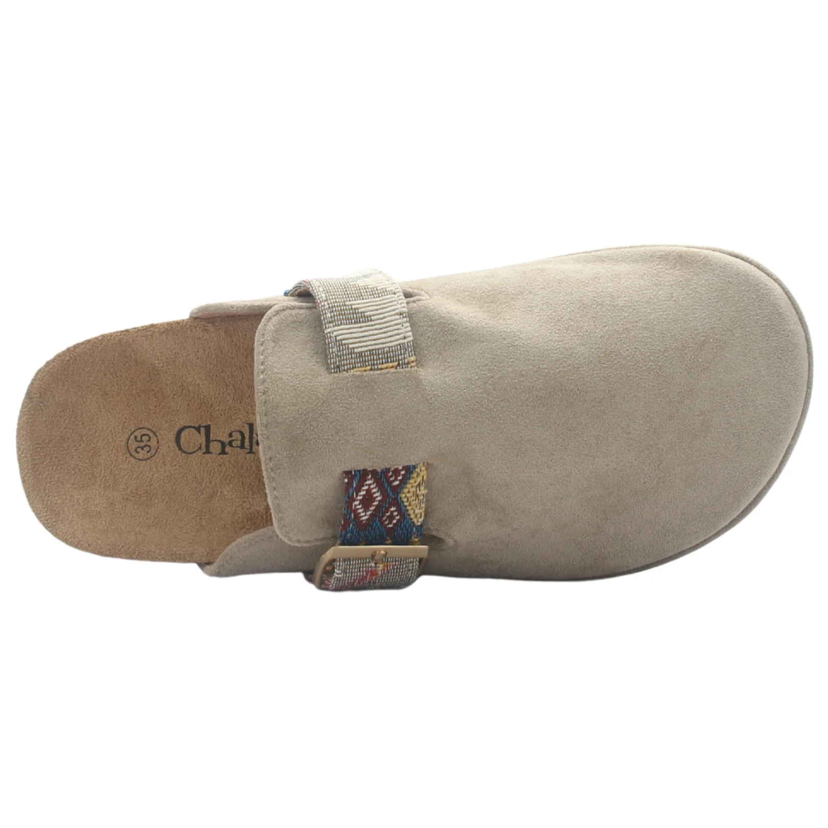 ZAPATO DE MUJER TAUPE CASUAL CHALADA RISCO-3 - 4