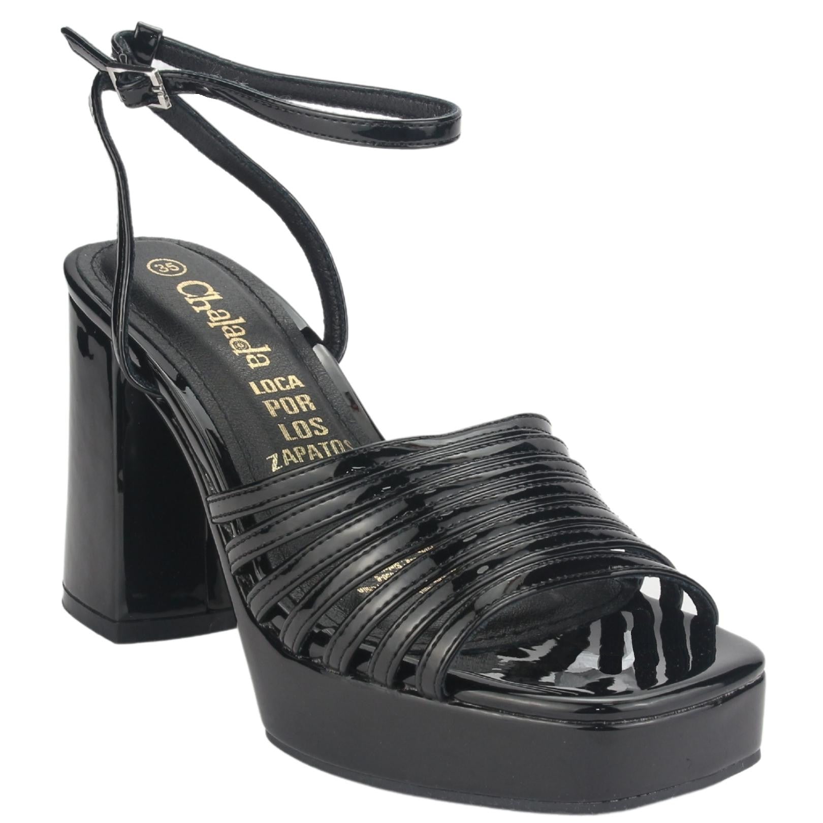 SANDALIAS CHALADA MUJER 5-SUSSI-6  NEGRO - 3
