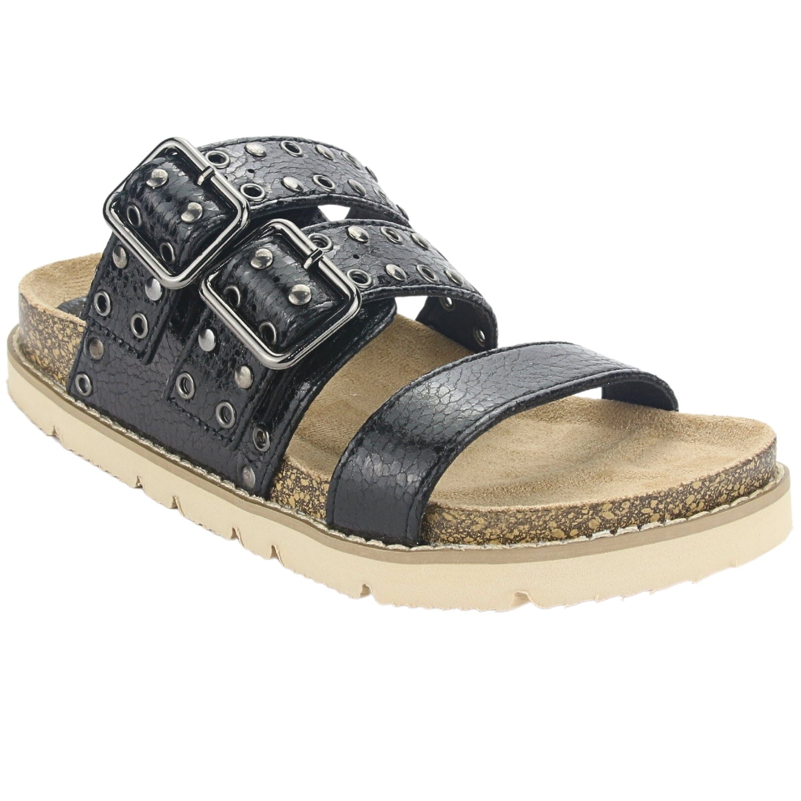 SANDALIAS CHALADA MUJER LILA-12 NEGRO - 3