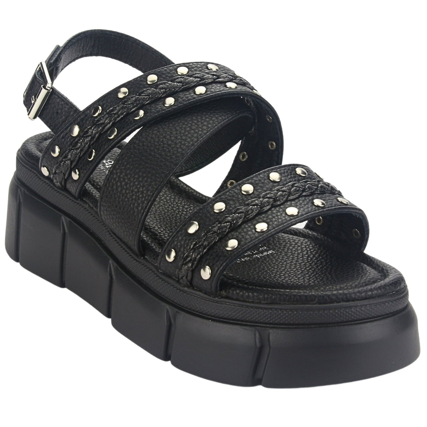 SANDALIAS CHALADA MUJER 45-VISA-2 NEGRO - 5