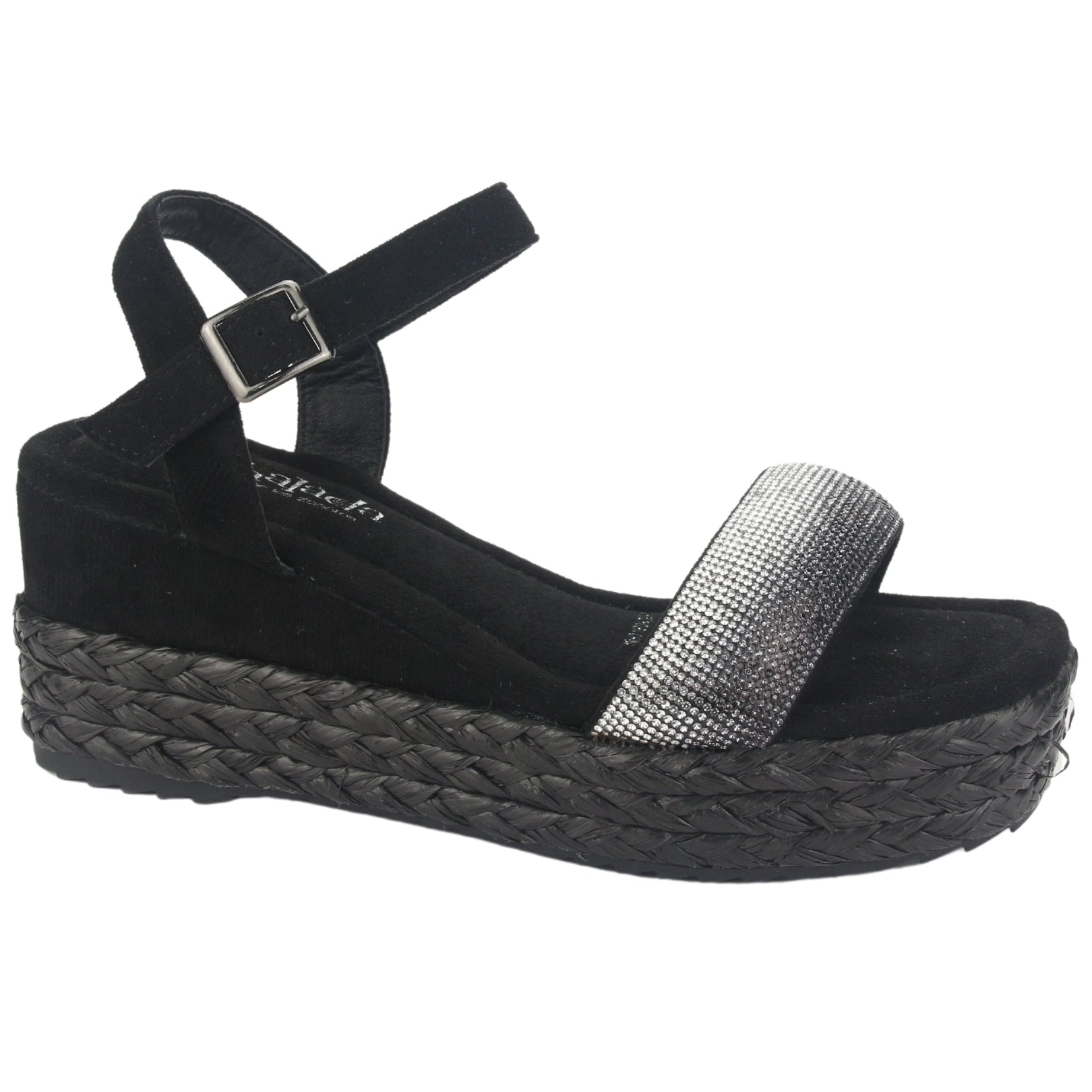 SANDALIAS CHALADA MUJER 45-DIJON-6  NEGRO - 1