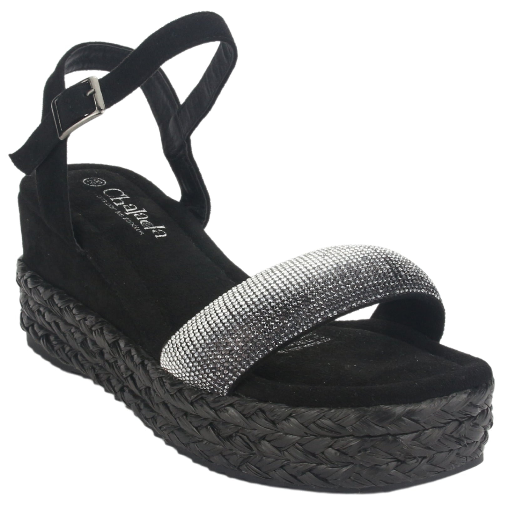 SANDALIAS CHALADA MUJER 45-DIJON-6  NEGRO - 3