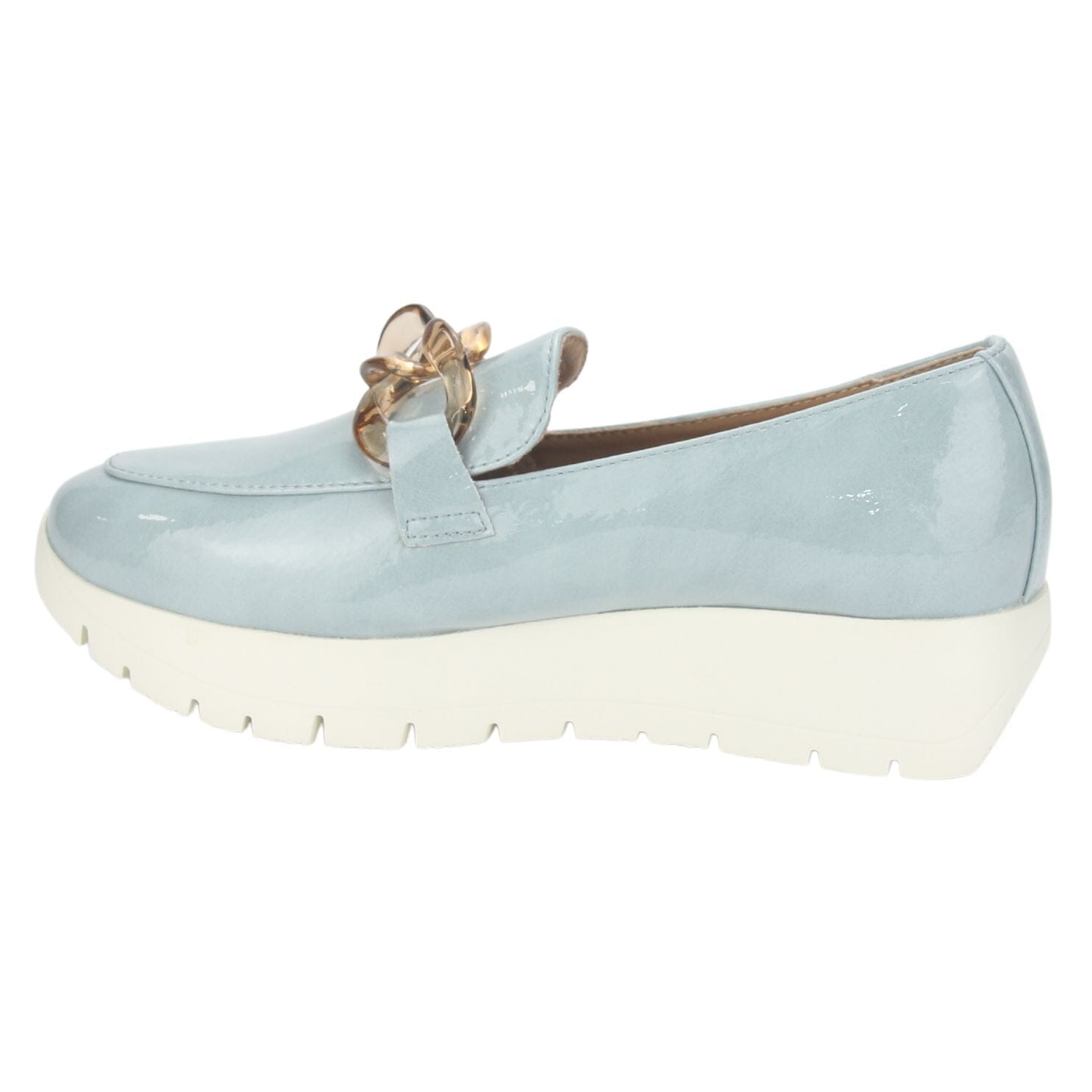 MOCASIN CHALADA MUJER WONDER-1 AZUL CASUAL - 2