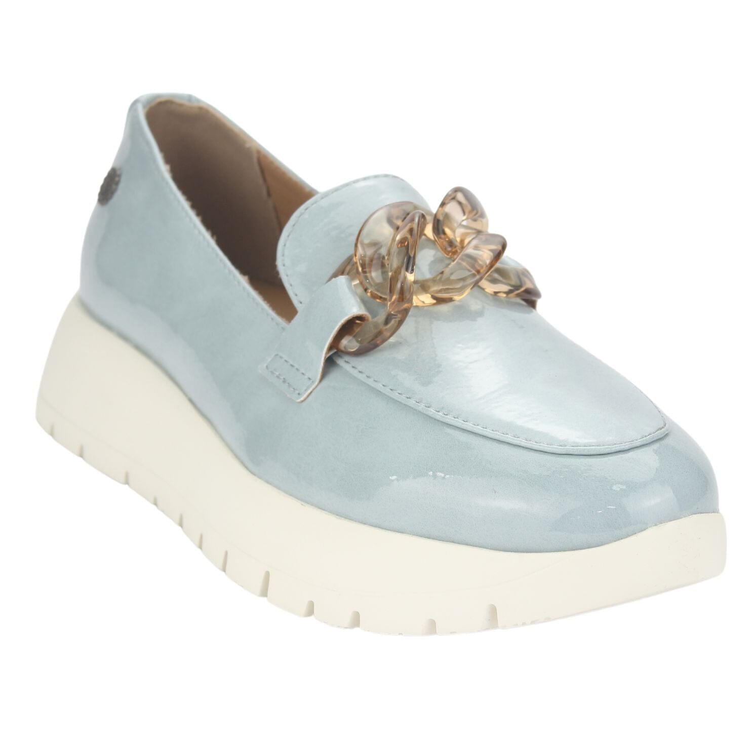 MOCASIN CHALADA MUJER WONDER-1 AZUL CASUAL - 3