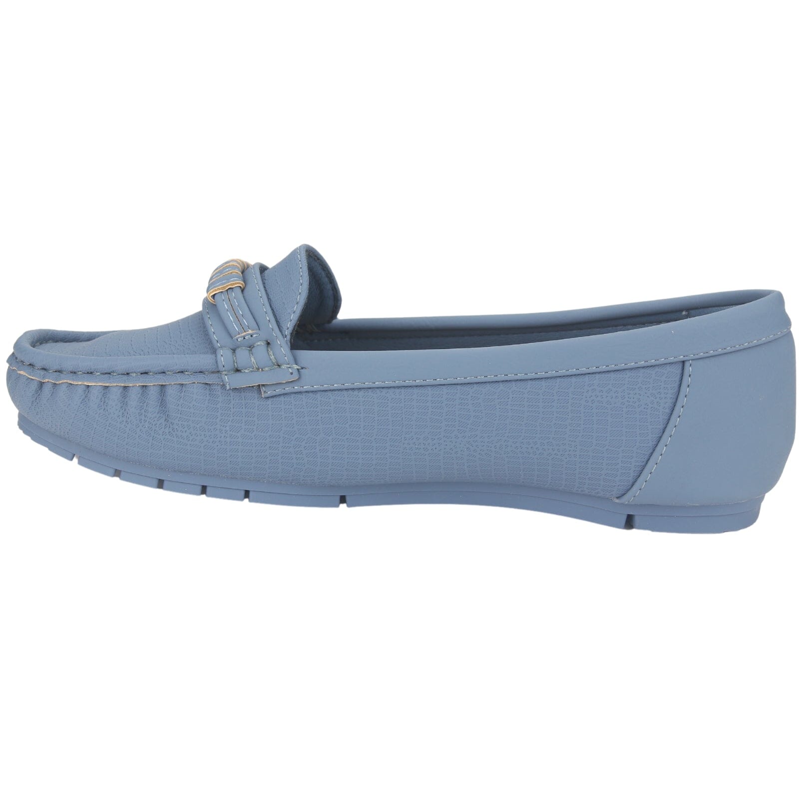 MOCASIN CHALADA MUJER CUSCO-35 AZUL CASUAL - 2