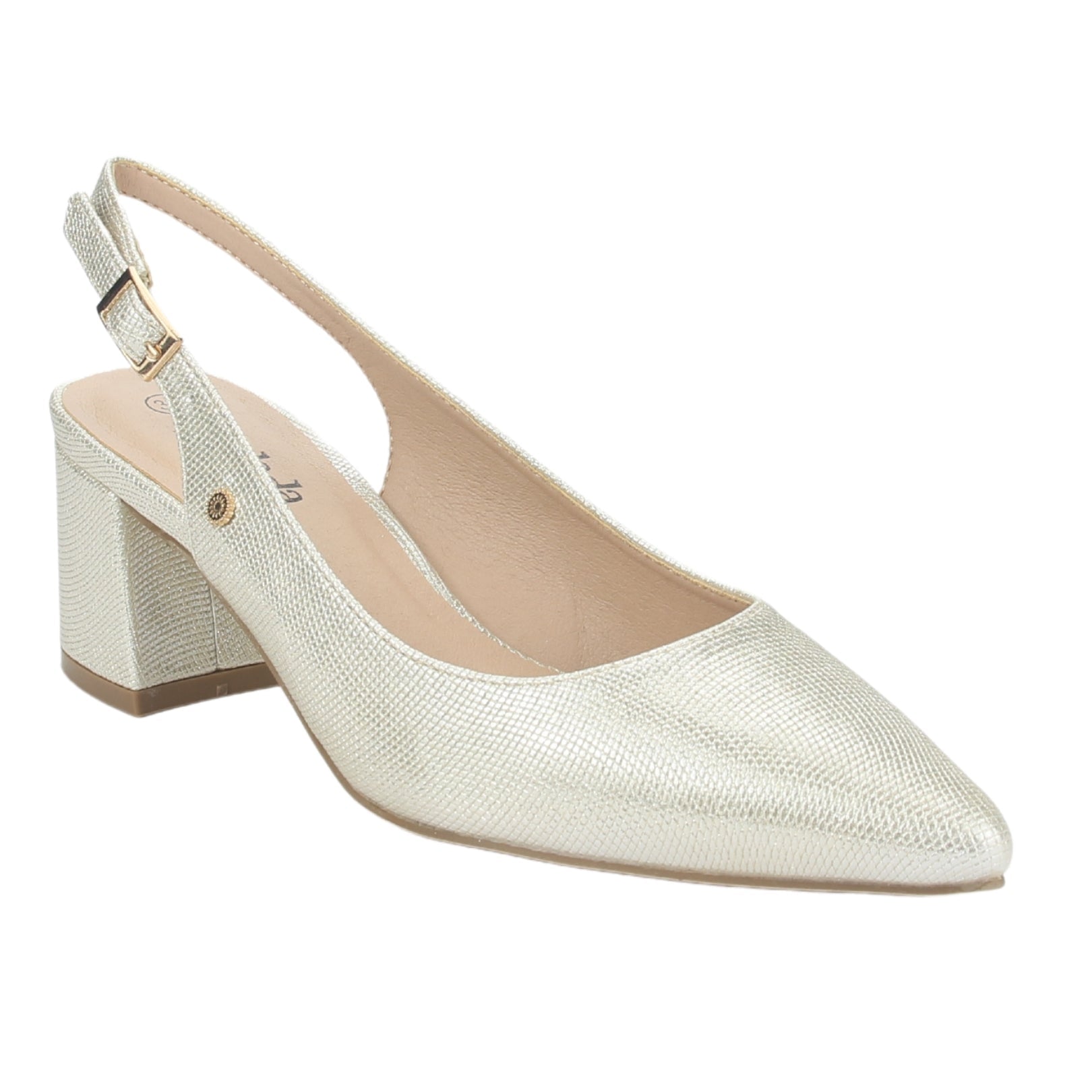 ZAPATO CHALADA MUJER FAIZA-1 DORADO CASUAL - 3