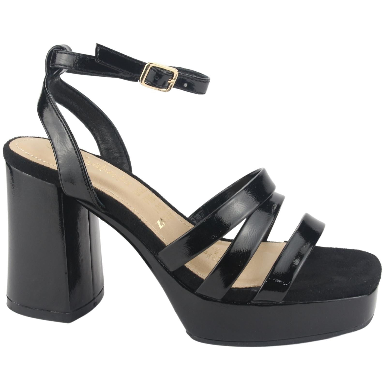 SANDALIAS CHALADA MUJER 5-SUSSI-3 NEGRO - 1