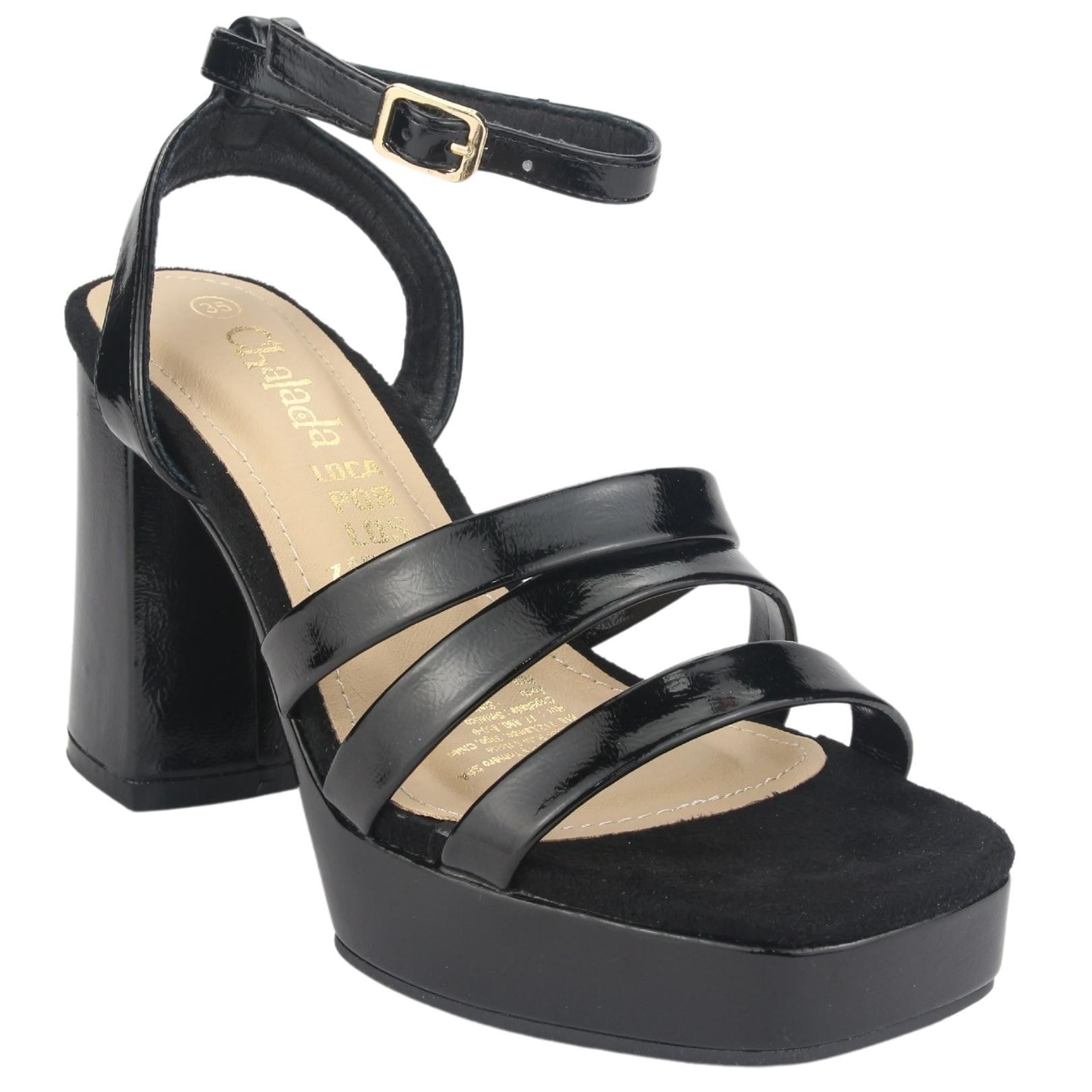 SANDALIAS CHALADA MUJER 5-SUSSI-3 NEGRO - 3