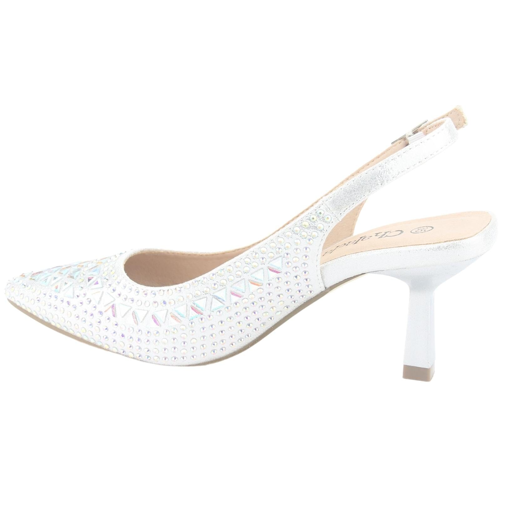 ZAPATO CHALADA MUJER HOT-70 PLATEADO CASUAL - 2