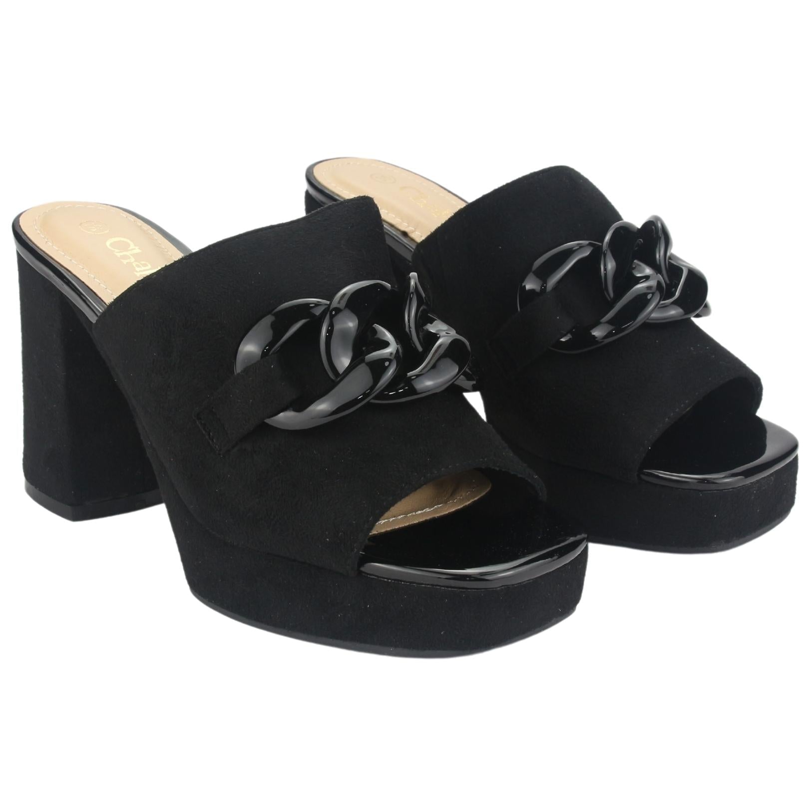 SANDALIAS CHALADA MUJER 5-SUSSI-2  NEGRO - 4