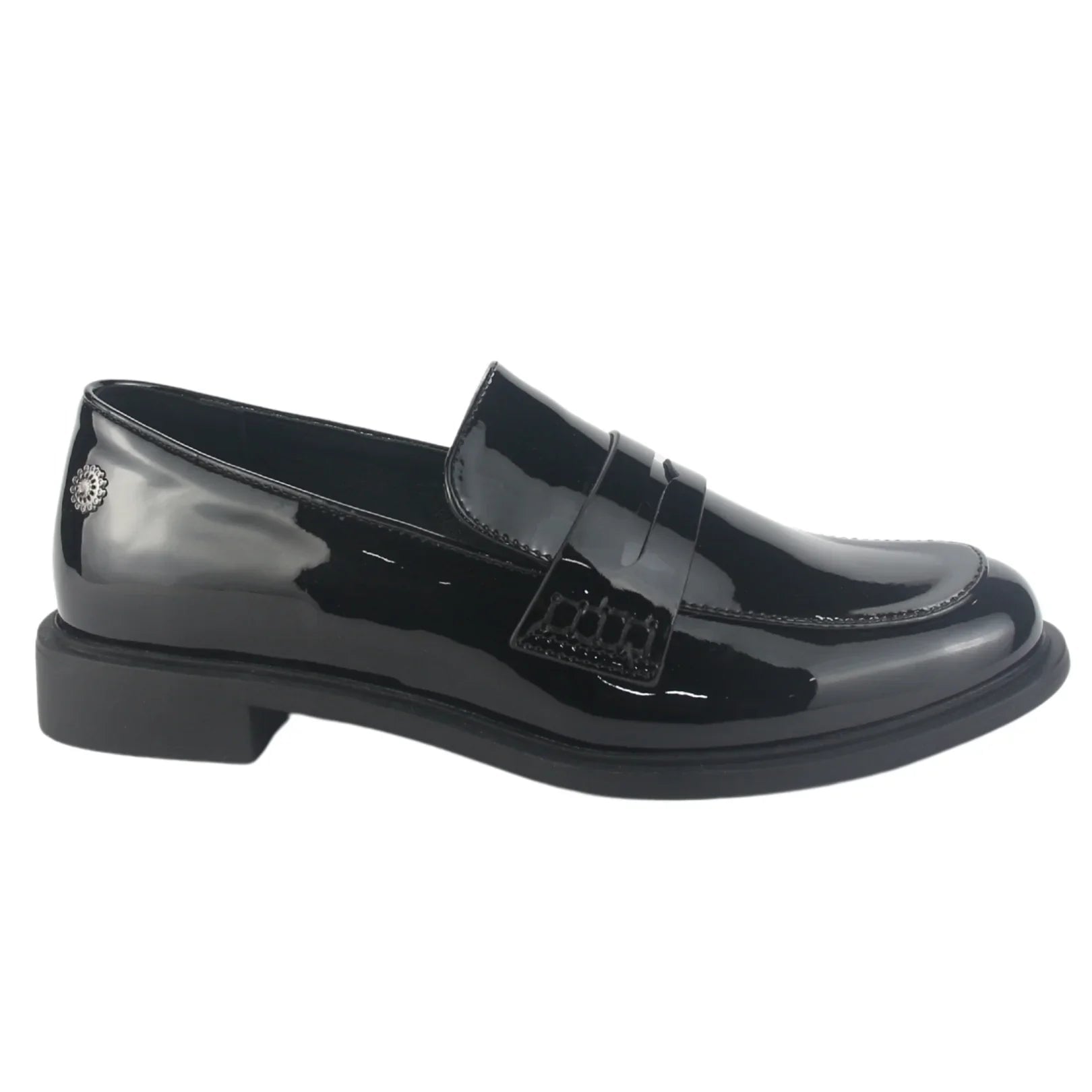MOCASIN CHALADA MUJER MOCCA-2 V NEGRO CASUAL - 1
