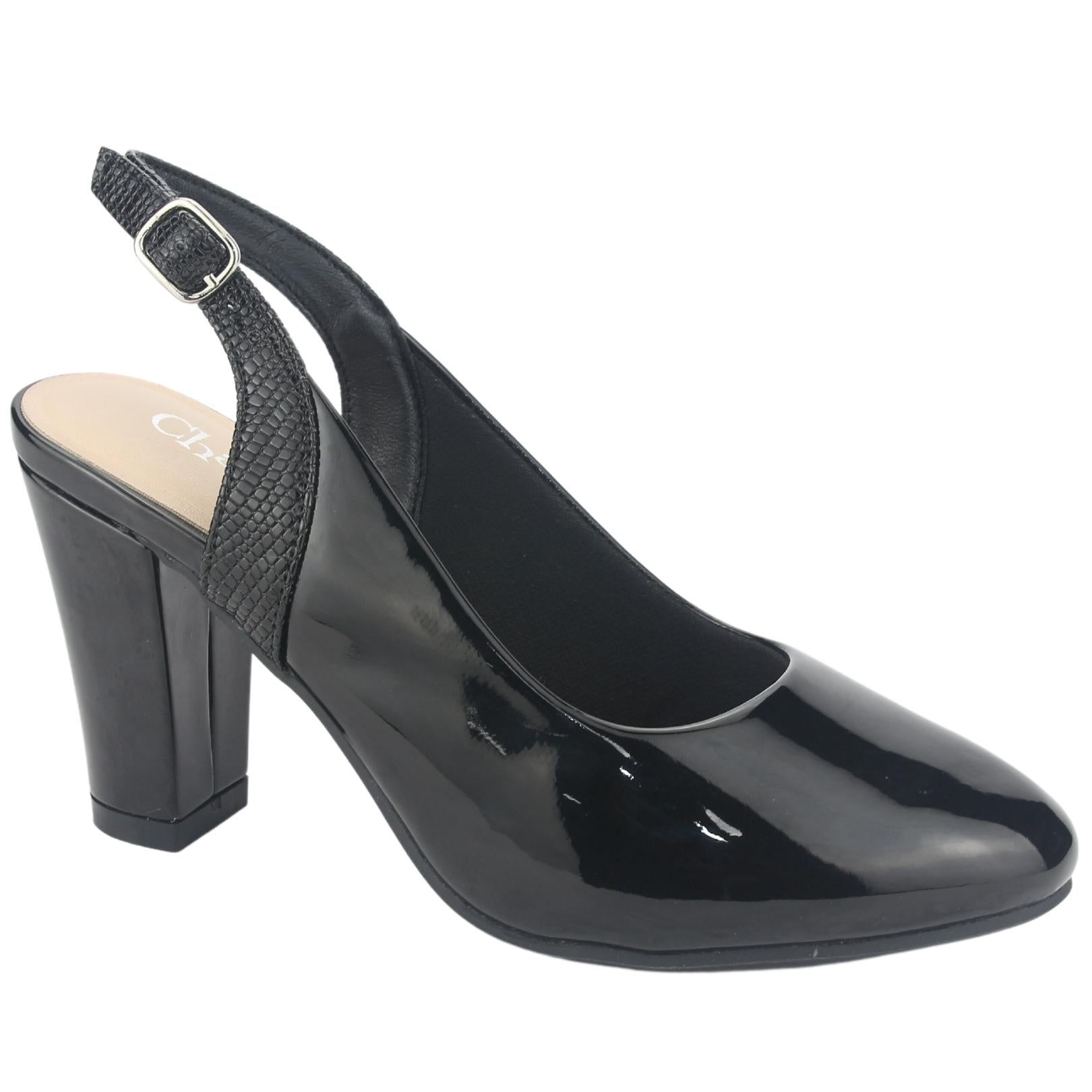 ZAPATO CHALADA MUJER COBNA-7 NEGRO CASUAL - 6