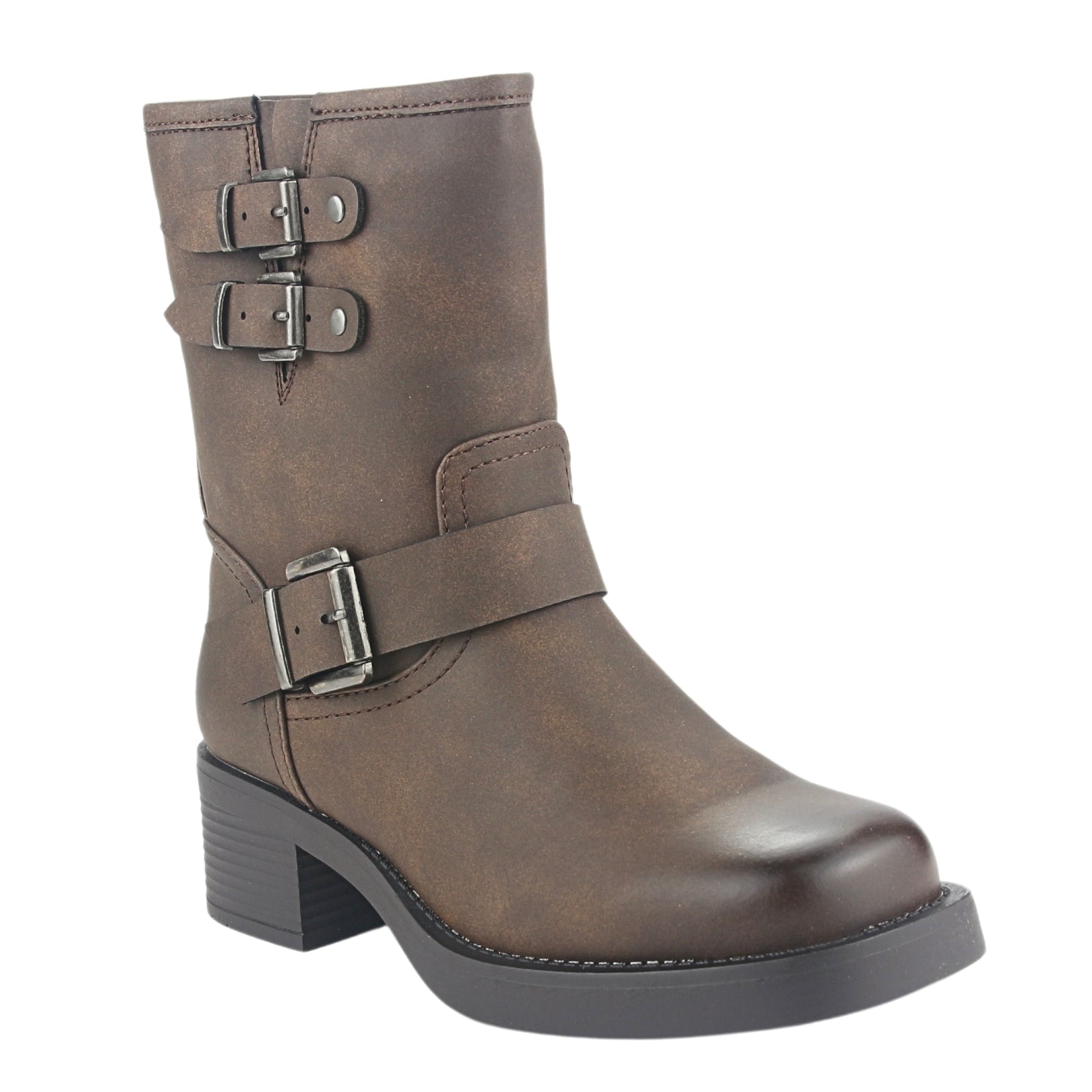 BOTA CHALADA MUJER BIKER-4 CAFÉ CASUAL - 3