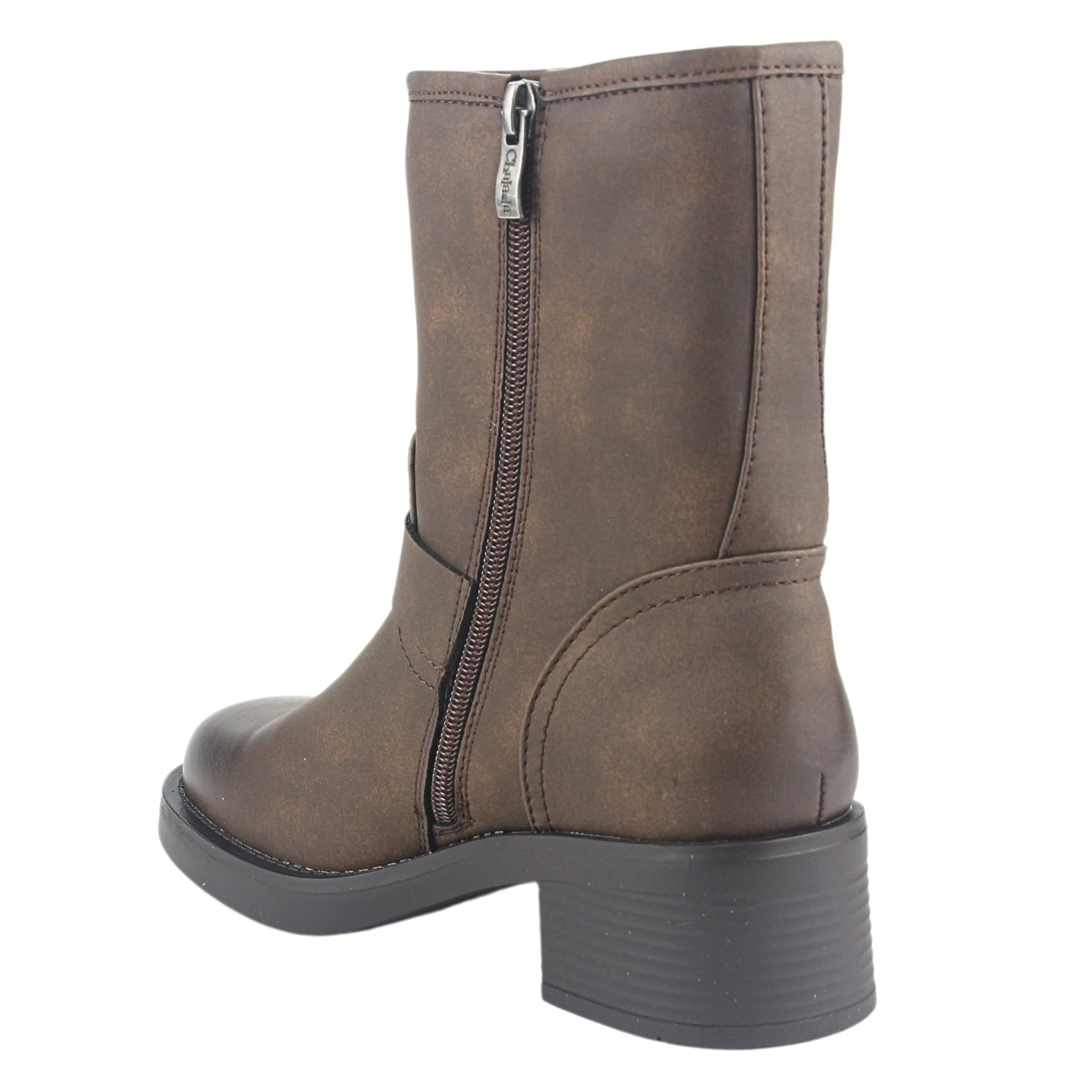 BOTA CHALADA MUJER BIKER-4 CAFÉ CASUAL - 4