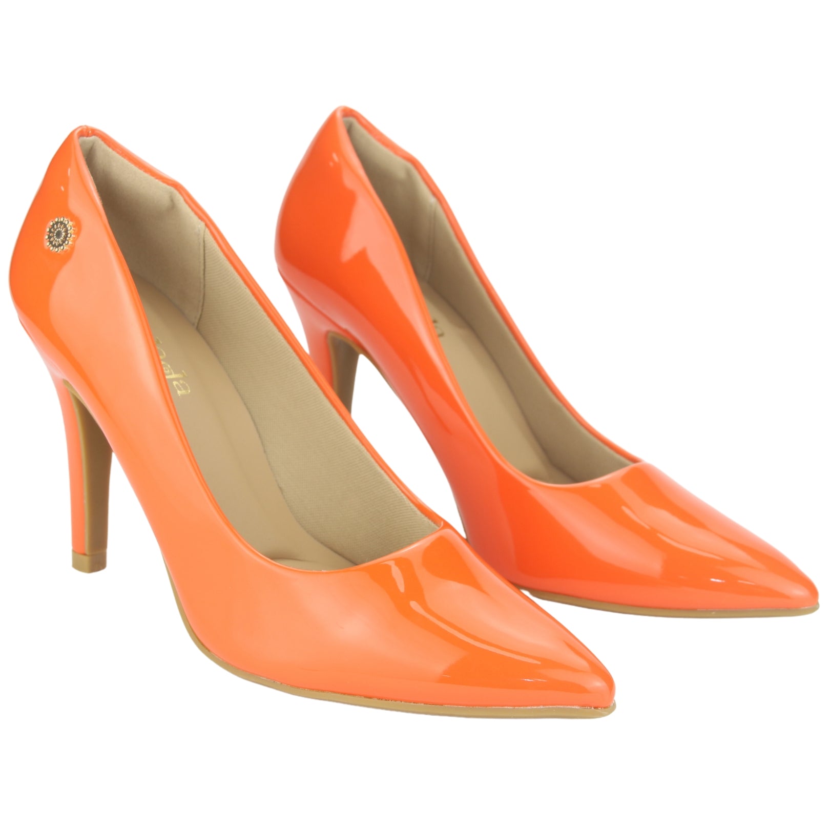 ZAPATO CHALADA MUJER CLORA-4 NARANJO - 5
