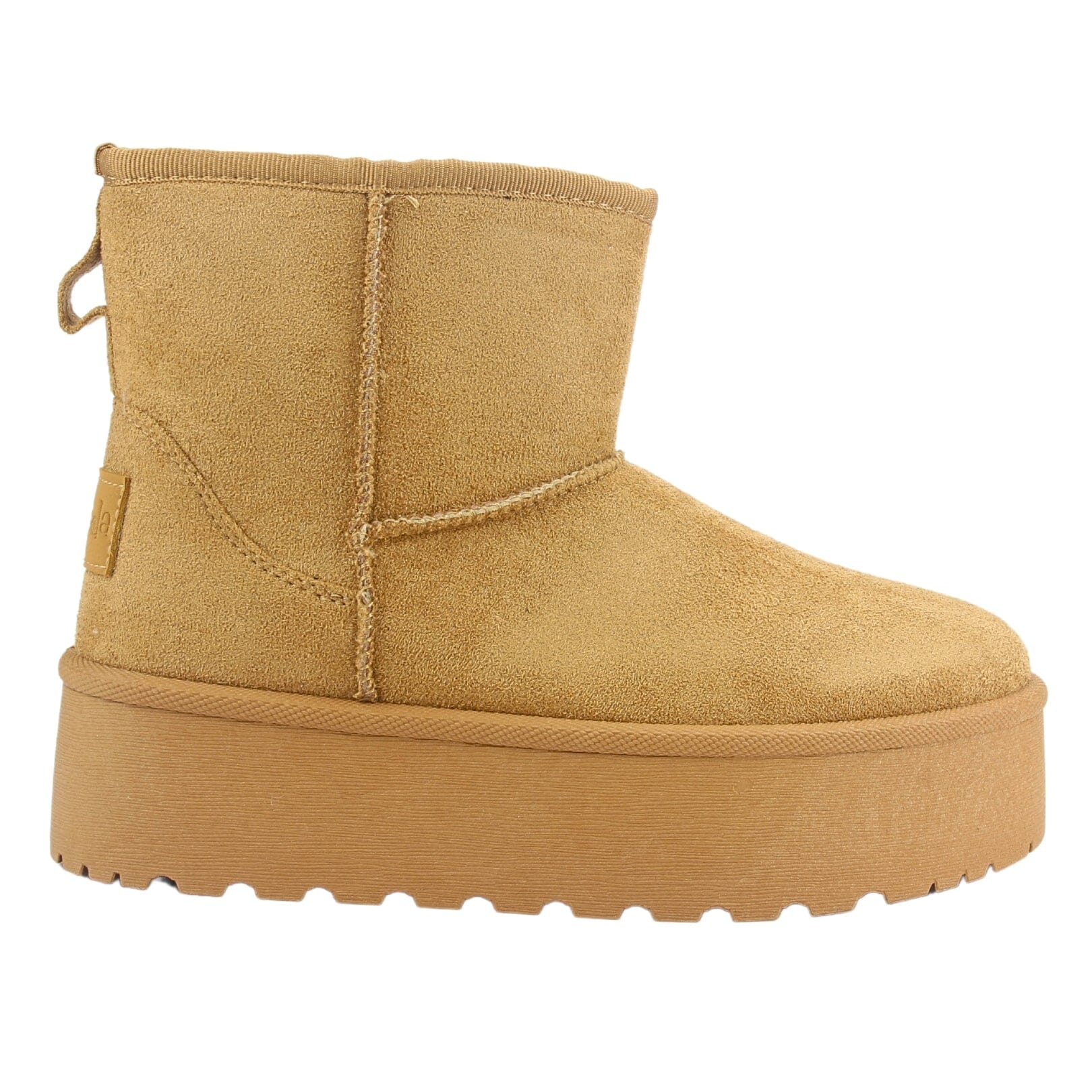 BOTIN CHALADA MUJER COMFORT PINGUIH-2 COLOR TOSTADO - 1