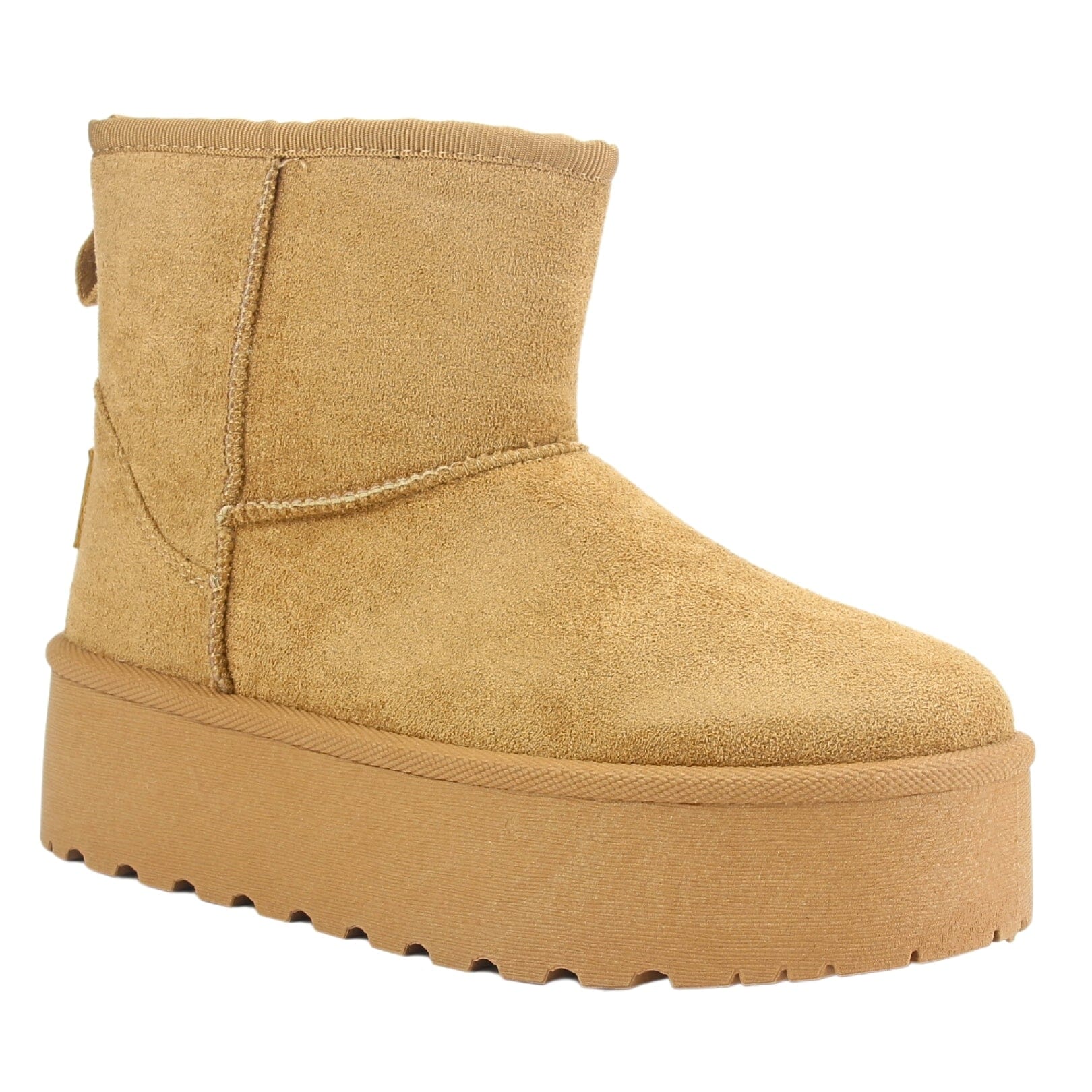 BOTIN CHALADA MUJER COMFORT PINGUIH-2 COLOR TOSTADO - 2